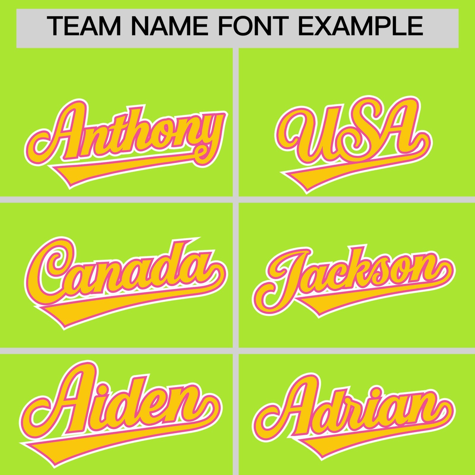 Custom Neon Creen Classic Style Stitched Sports Uniform Personalized For Teams Lightweight Baseball Jersey| KXKSHOP