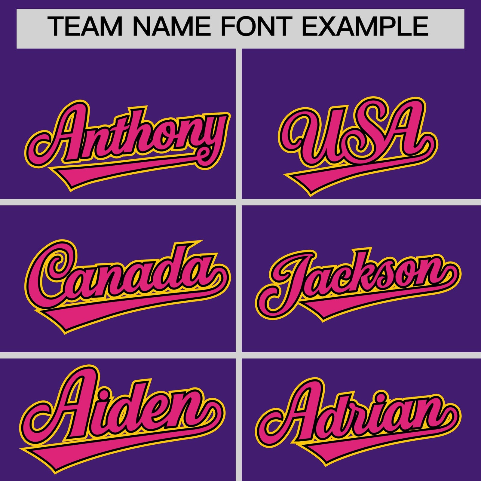 Custom Purple Classic Style Stitched Sports Uniform Personalized For Teams Quick Dry Baseball Jersey| KXKSHOP