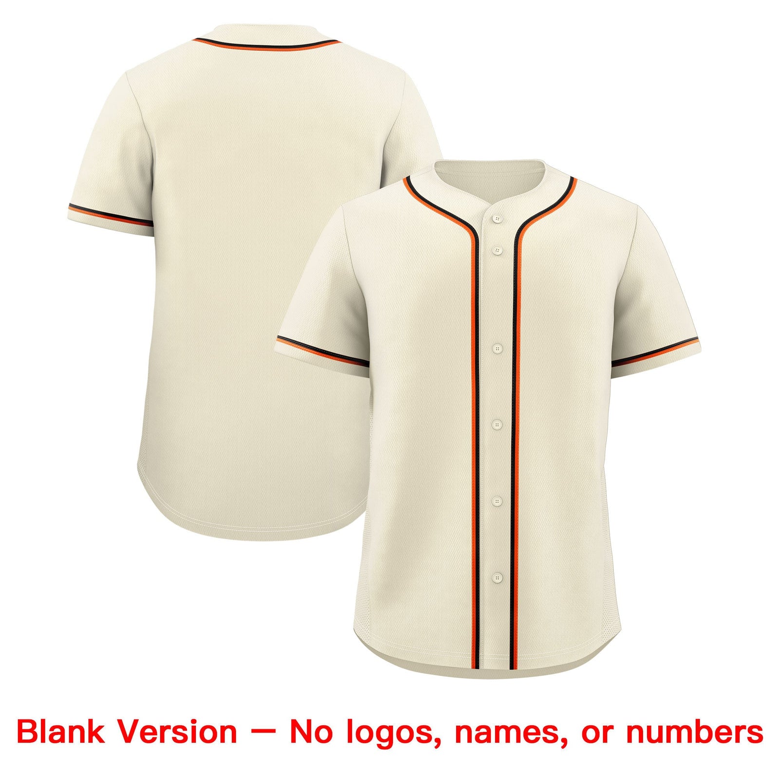 Custom Cream Classic Style Stitched Sports Uniform Personalized For Teams Lightweight Baseball Jersey| KXKSHOP