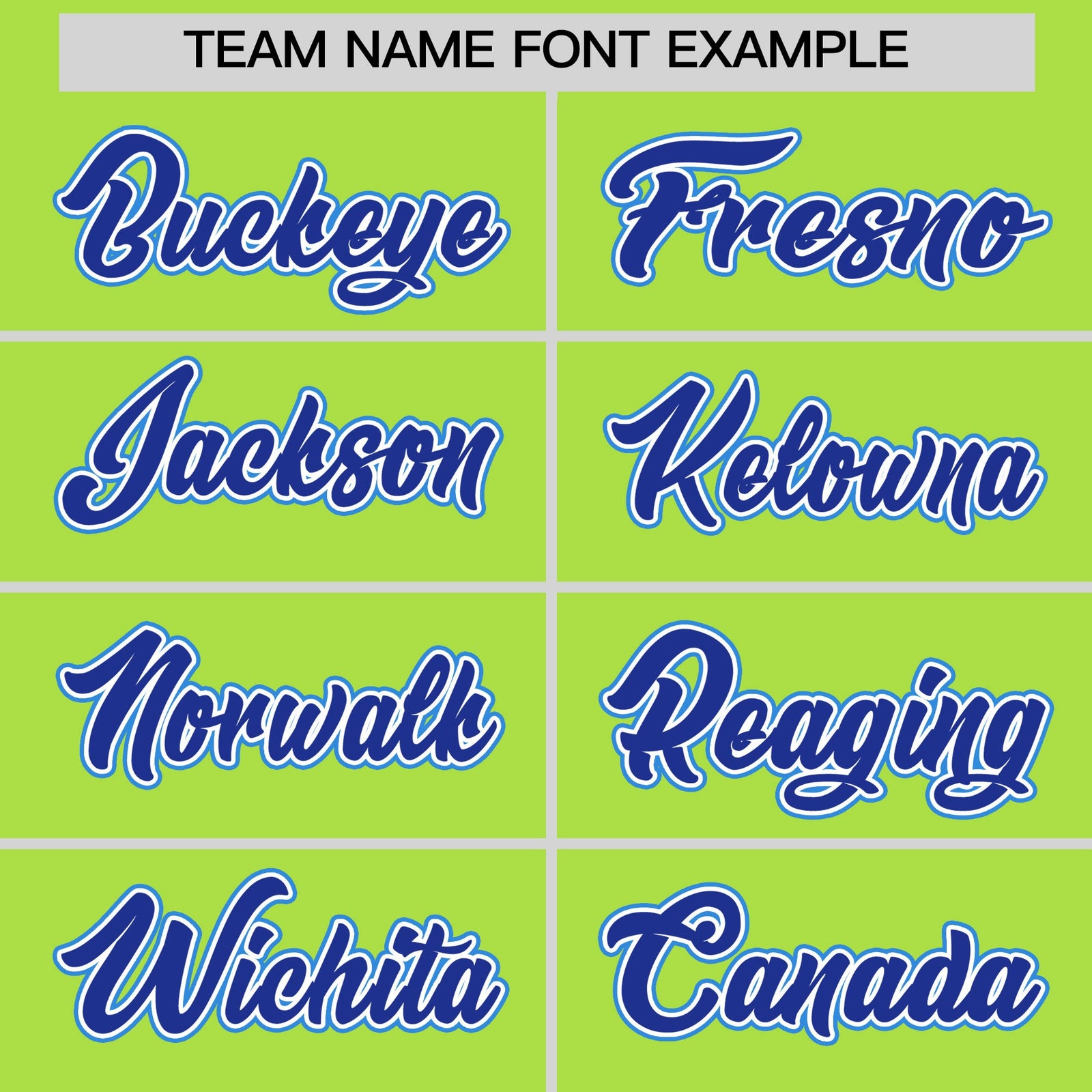 Custom Neon Green Classic Style Stitched Sports Uniform Personalized For Teams Quick Dry Baseball Jersey| KXKSHOP