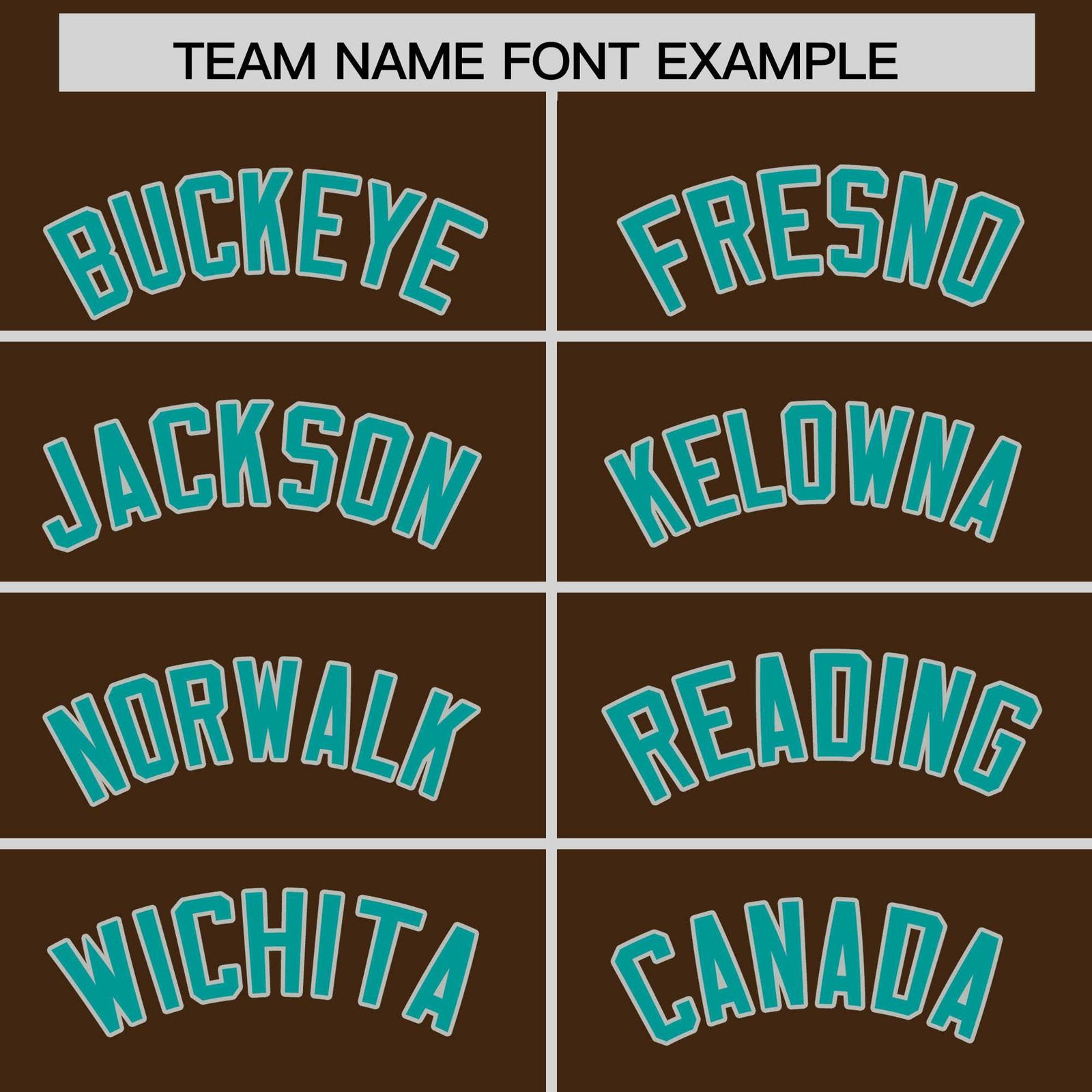Custom Brown Teal Baroque Style Personalized Baseball Jersey