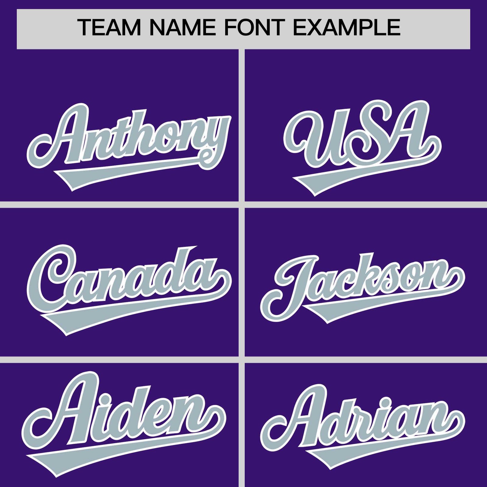 Custom Purple Silver Baroque Style Personalized Baseball Jersey