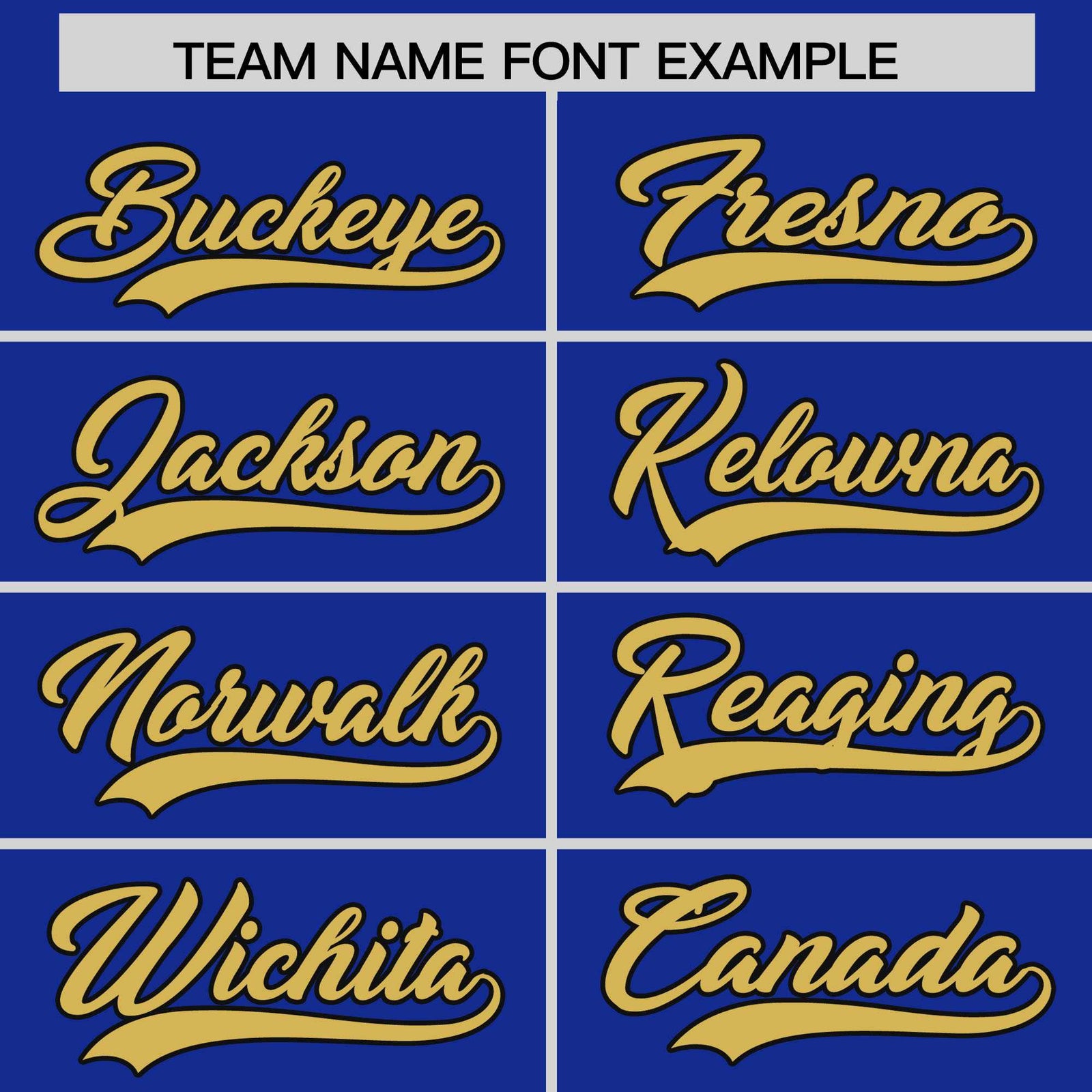 Custom Royal Old Gold Baroque Style Personalized Baseball Jersey