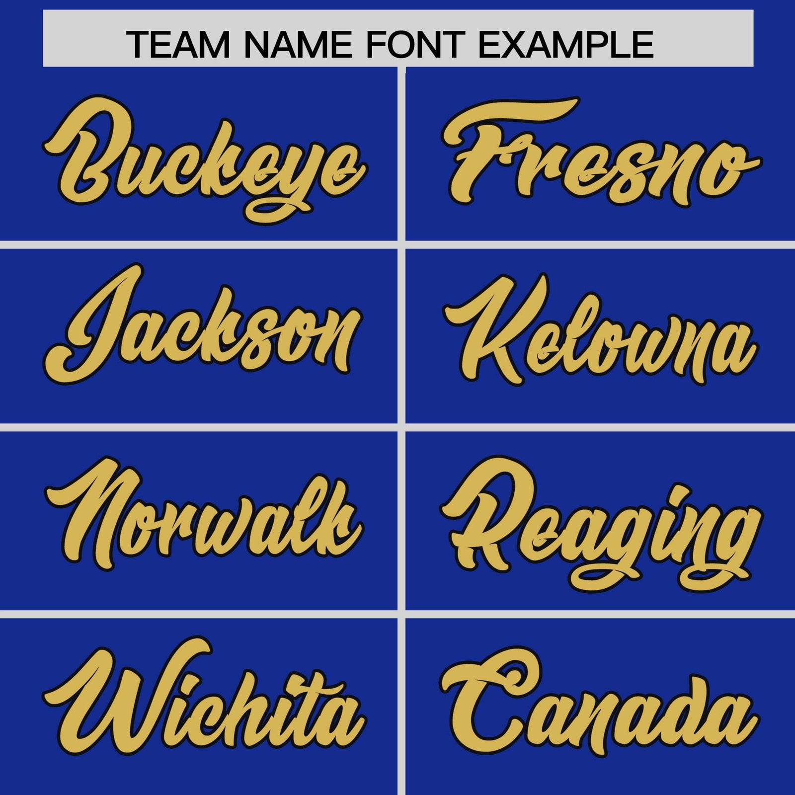 Custom Royal Old Gold Baroque Style Personalized Baseball Jersey