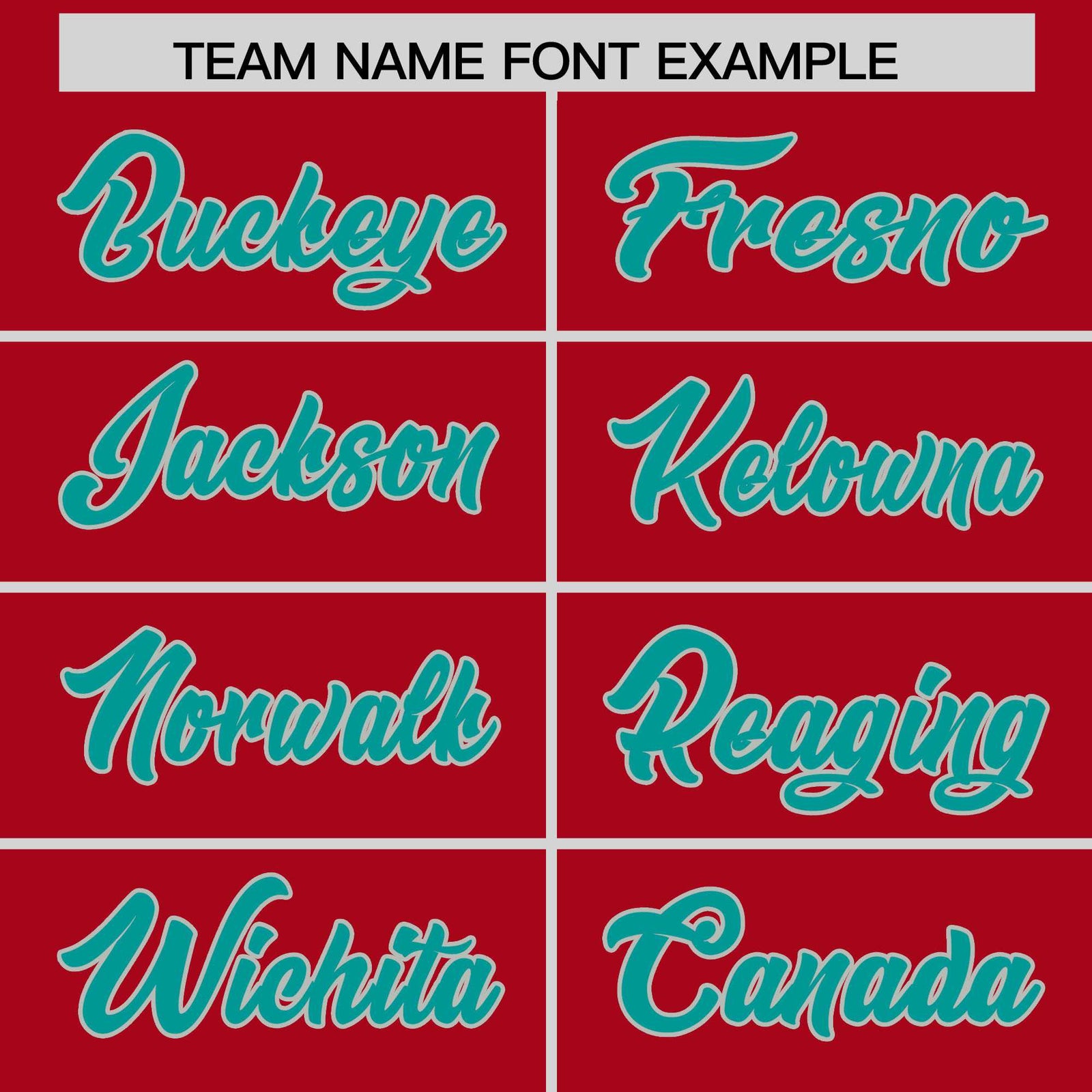 Custom Red Teal Baroque Style Personalized Baseball Jersey