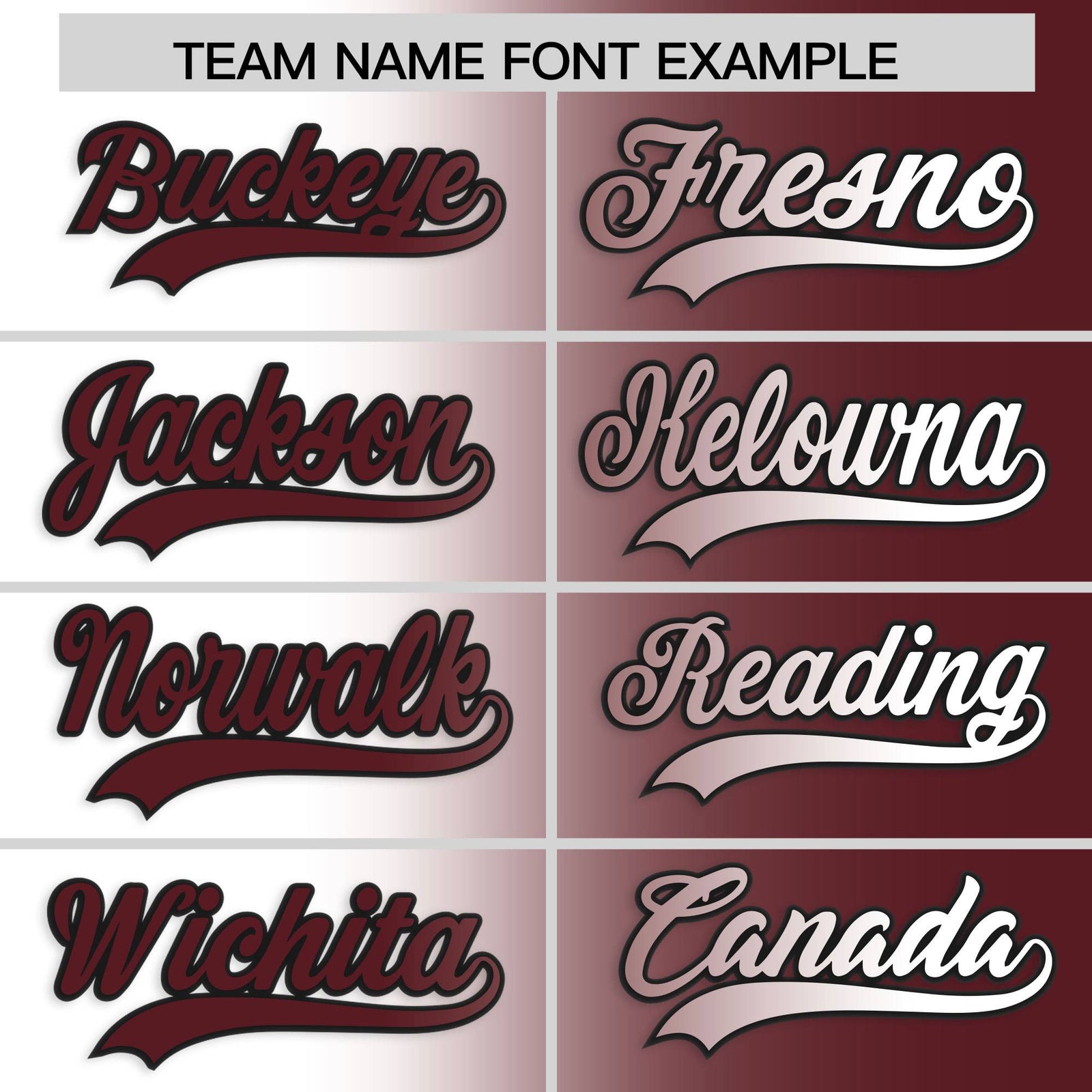 Custom White Burgundy Two Tone Gradient Fashion Authentic Baseball Jersey