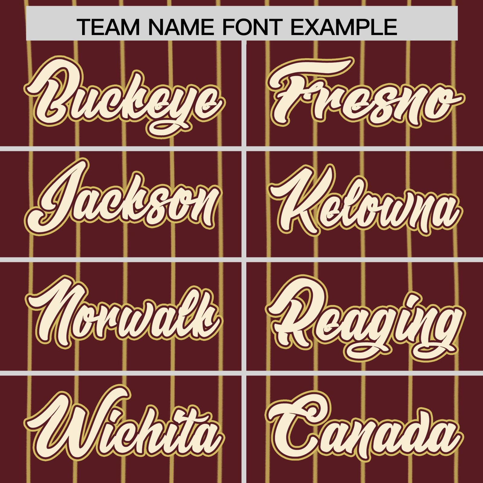 Custom Burgundy Old Gold Stripe Fashion Authentic Baseball Jersey