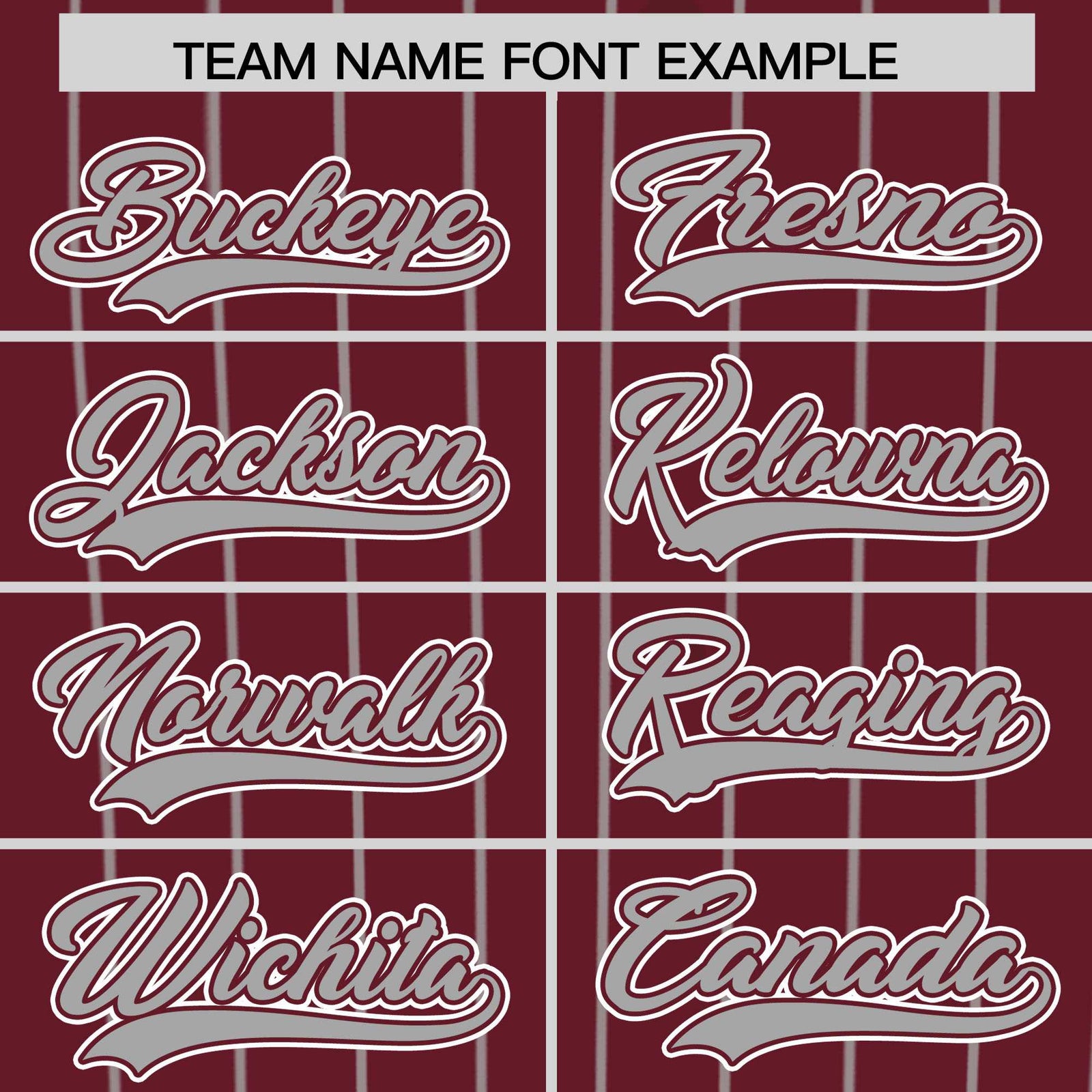 Custom Maroon Gray Stripe Fashion Authentic Baseball Jersey