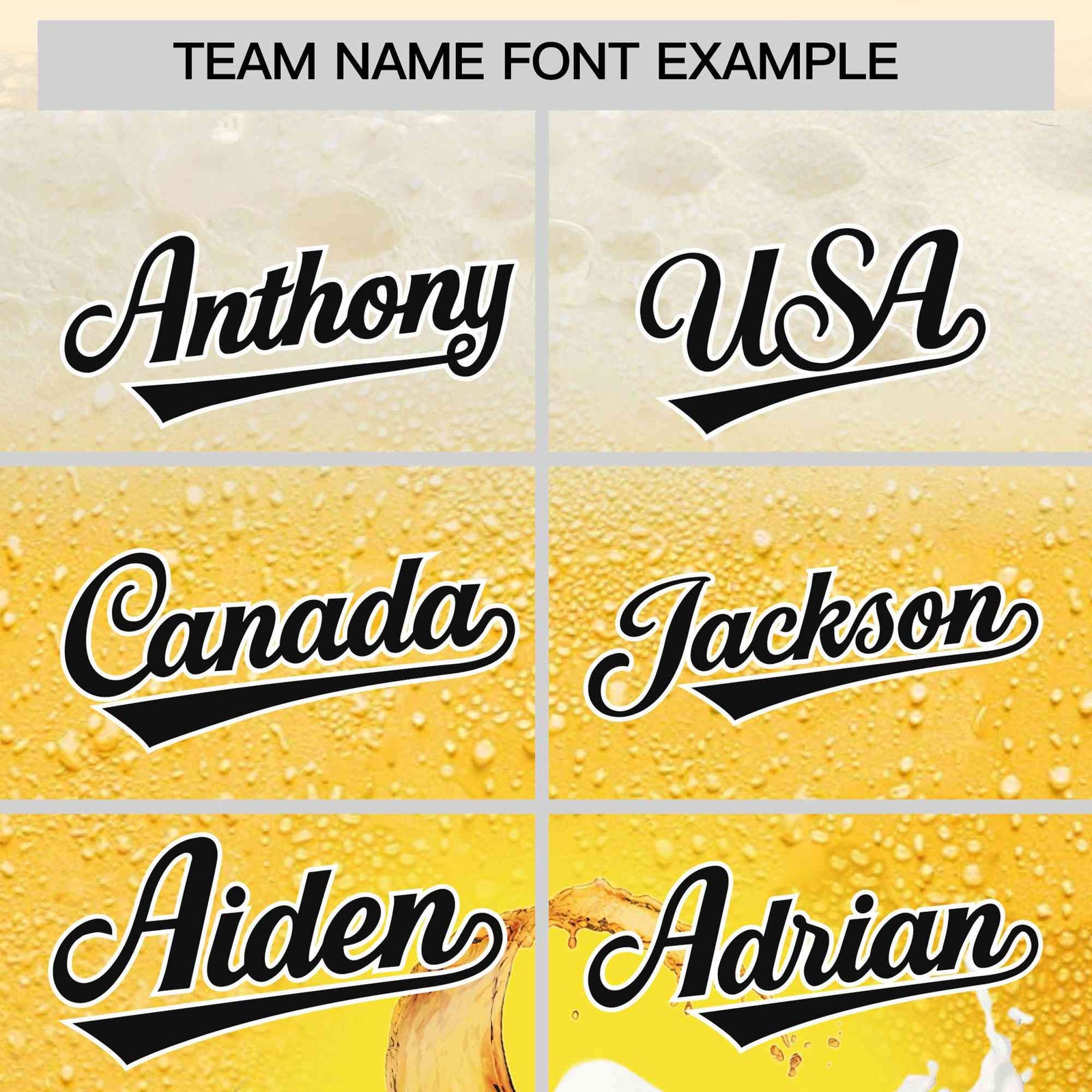 Custom Gold Black National Beer Day Personalized Beer Pattern Baseball Jersey | Suitable For Groups Or Parties | KXKSHOP