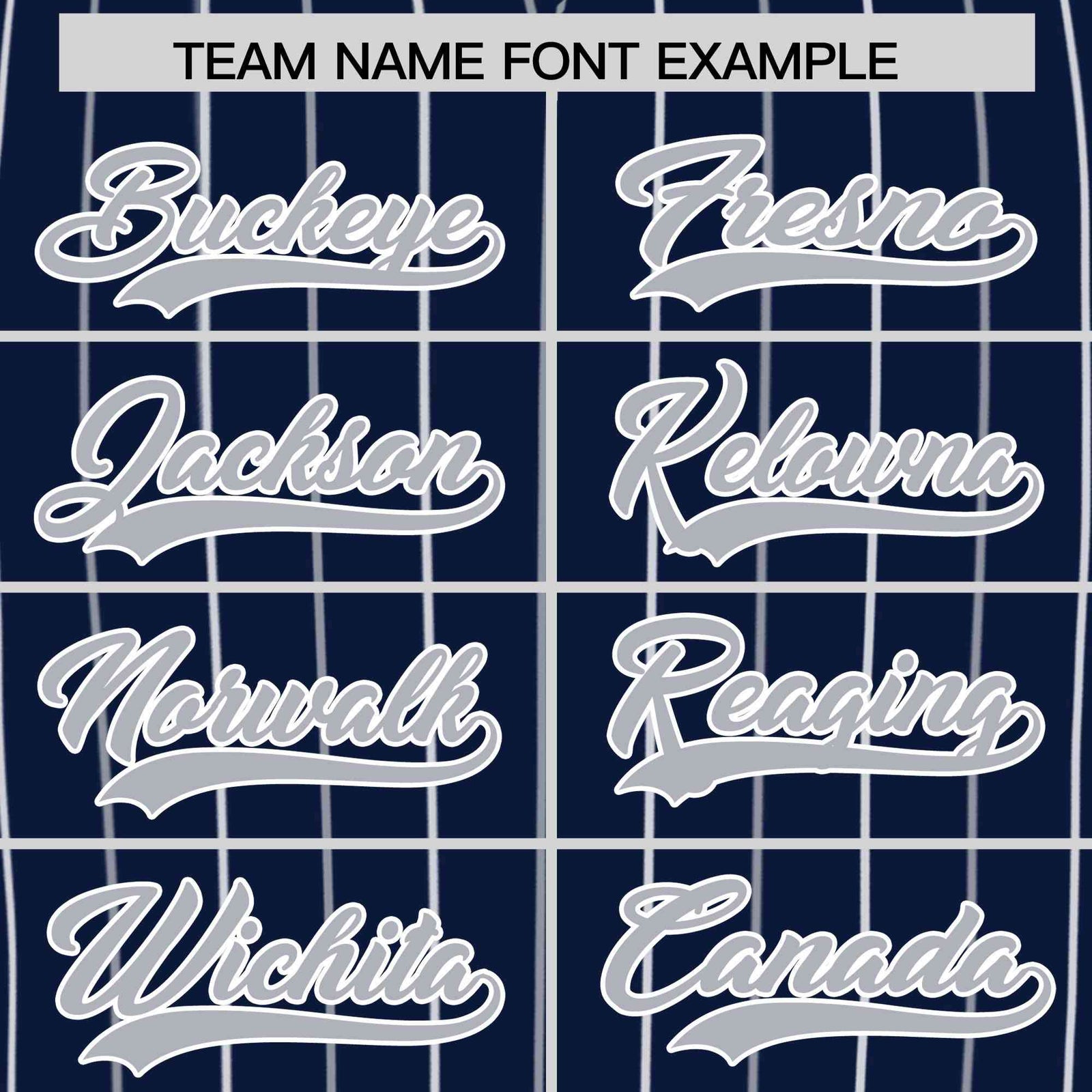Custom Navy Gray and White Bi-Color Stripes Fashion Authentic Baseball Jersey