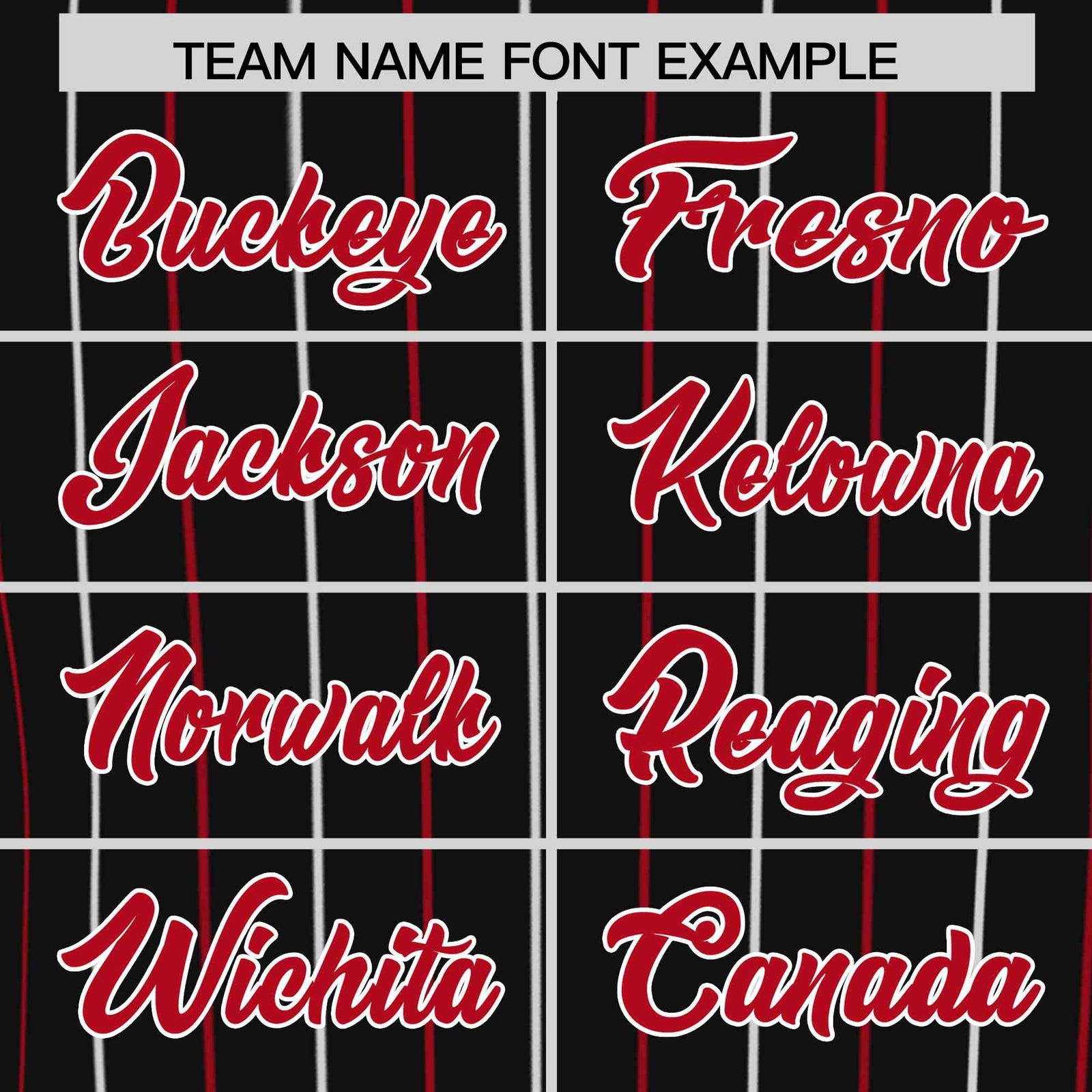 Custom Black Red and White Bi-Color Stripes Fashion Authentic Baseball Jersey
