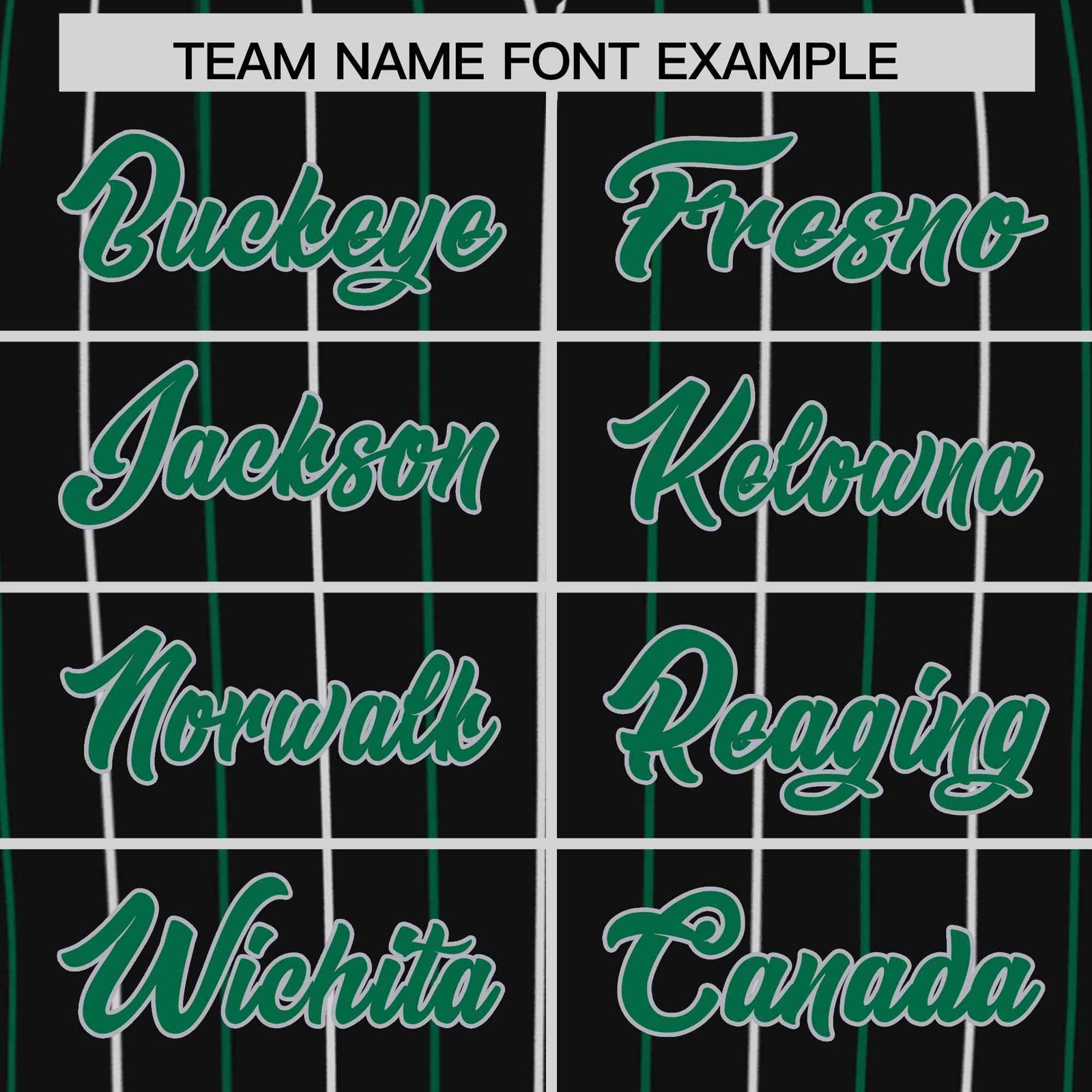 Custom Black Kelly Green and Gray Bi-Color Stripes Fashion Authentic Baseball Jersey