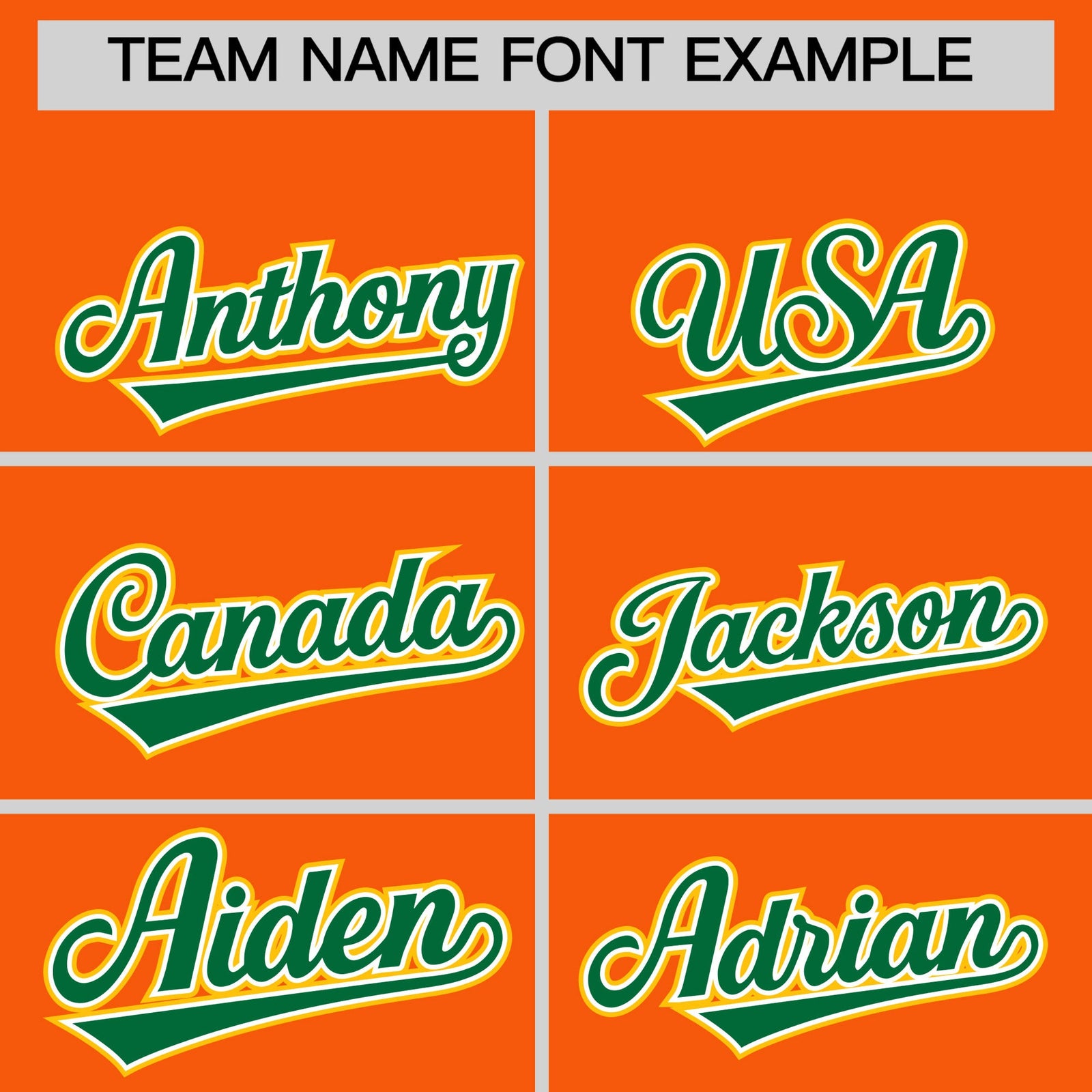 Custom Orange Gold Kelly Green Sleeve Flag Lace Baseball Jersey | Sublimation Printed & Embroidery,Add Name and Numbern,Perfect for Teams | KXKSHOP