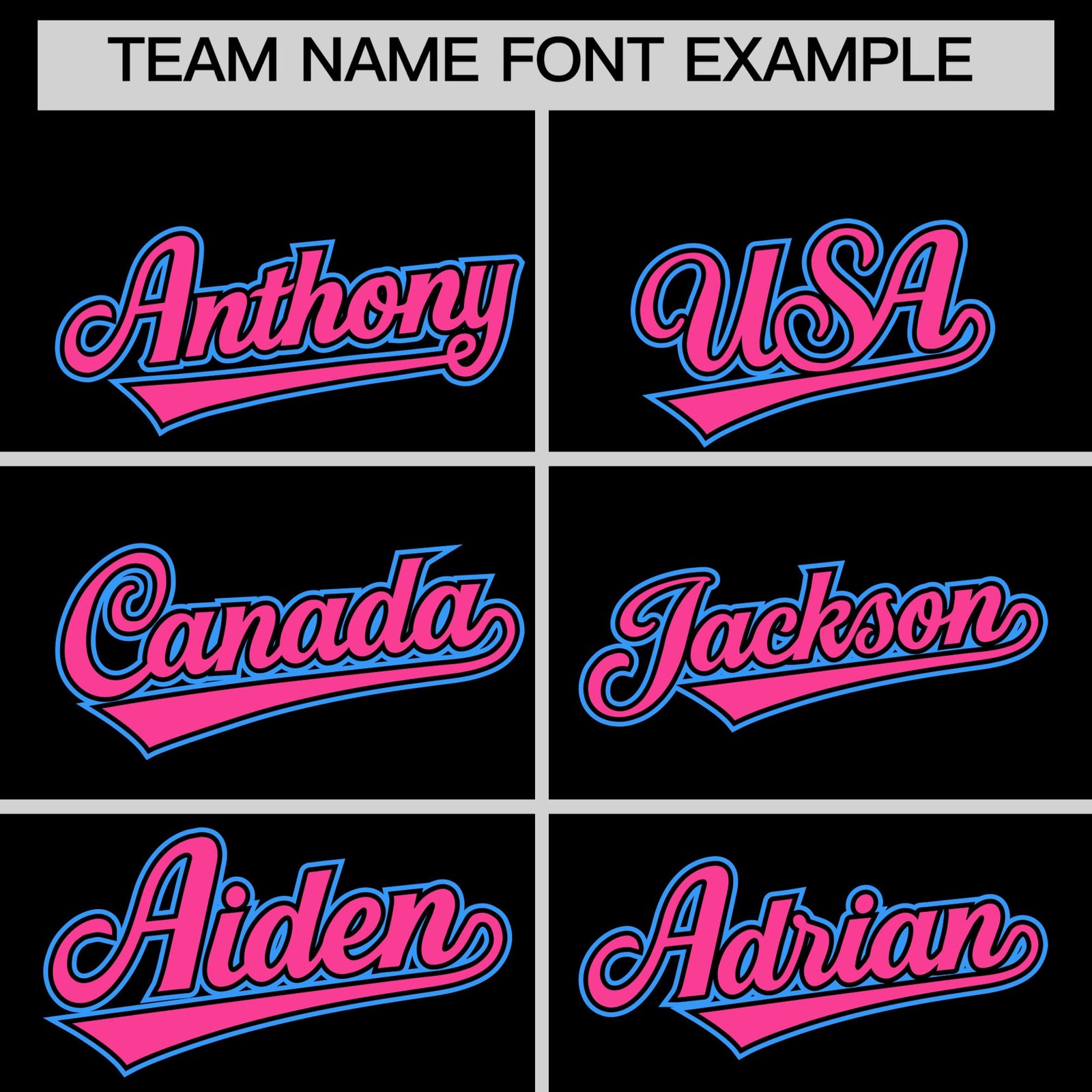 Custom Black Pink Powder Blue Sleeve Flag Lace Baseball Jersey | Sublimation Printed & Embroidery,Add Name and Numbern,Perfect for Teams | KXKSHOP