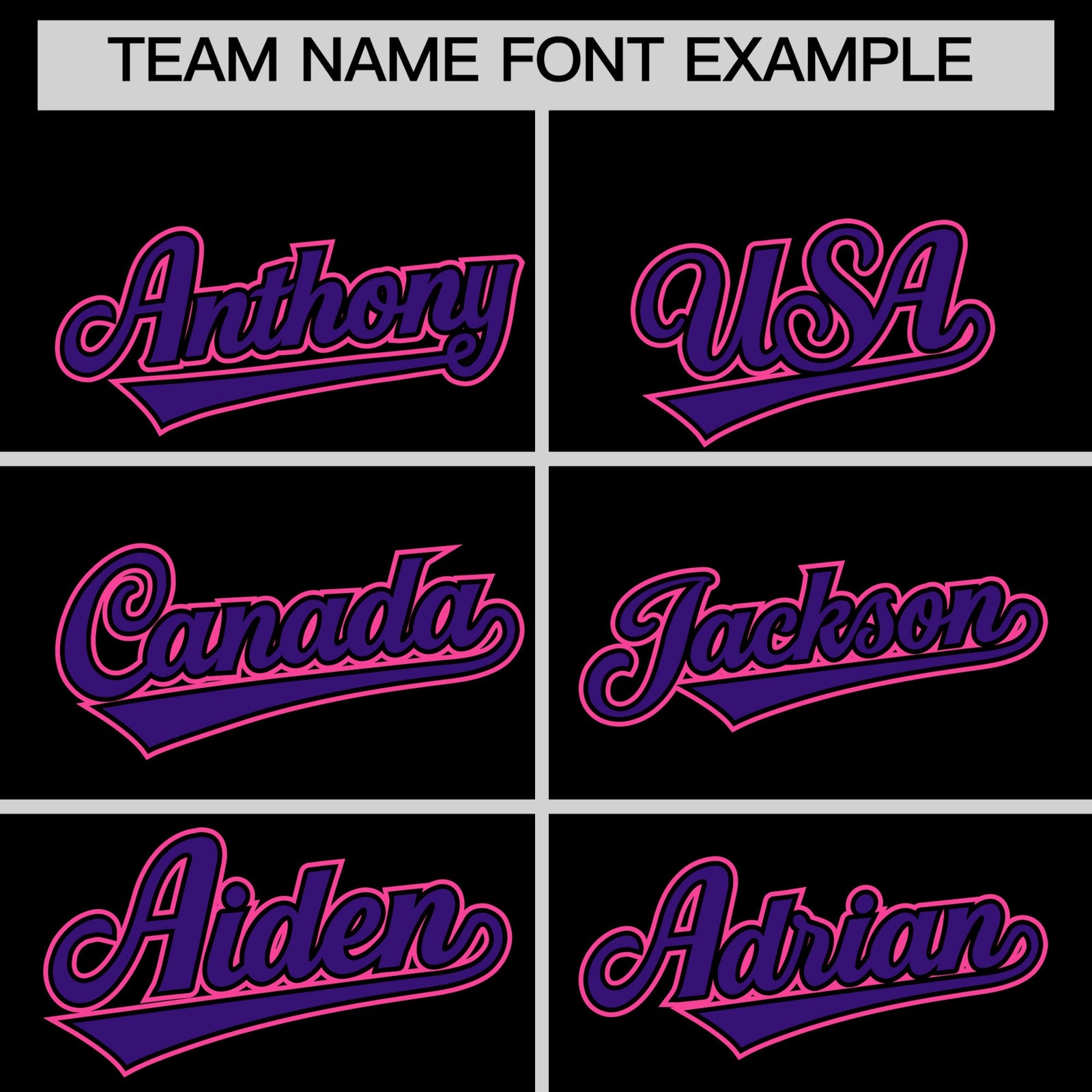 Custom Black Pink Purple Sleeve Flag Lace Baseball Jersey | Sublimation Printed & Embroidery,Add Name and Numbern,Perfect for Teams | KXKSHOP