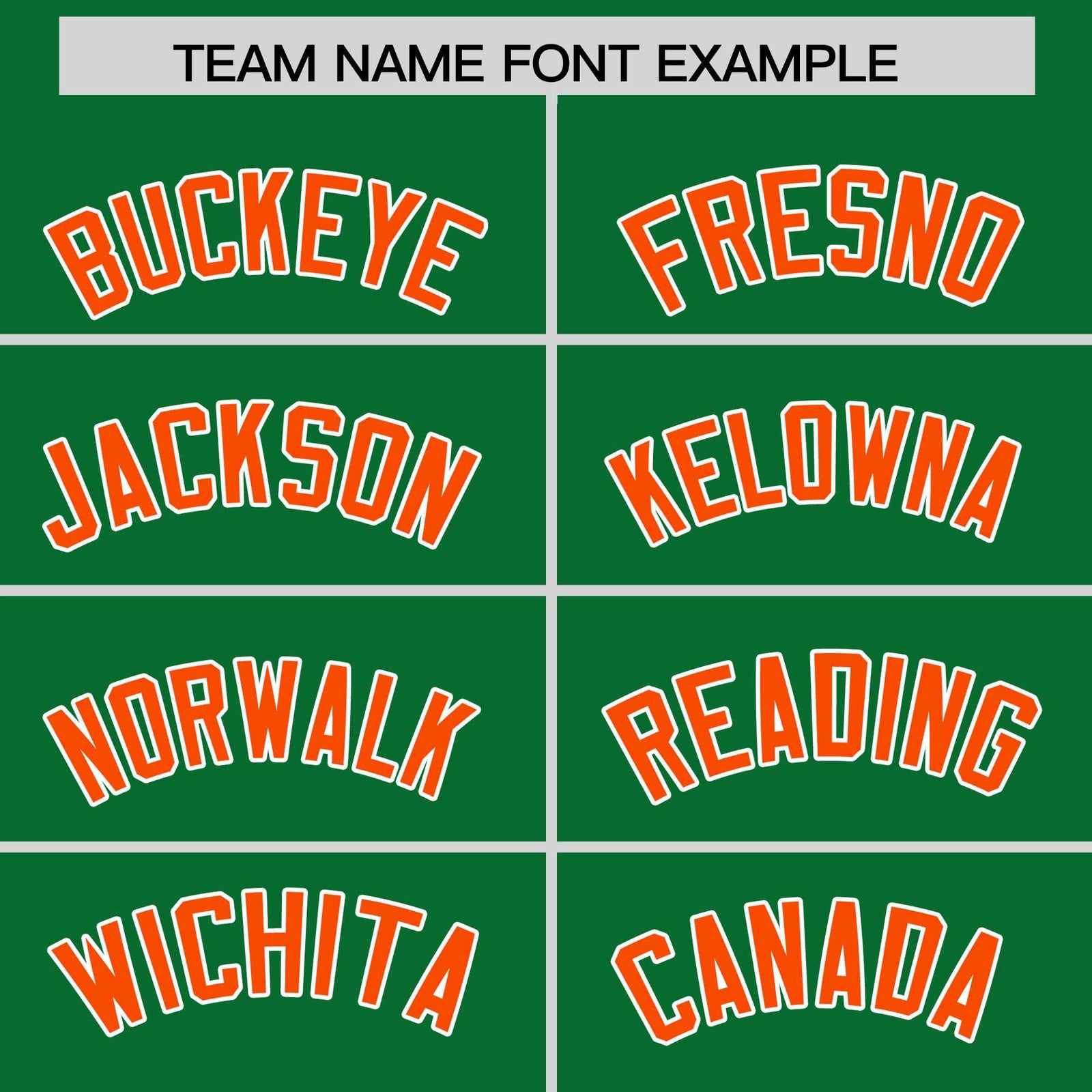 Custom Kelly Green Orange Personalized Phonetic Rhythm Authentic Baseball Jersey