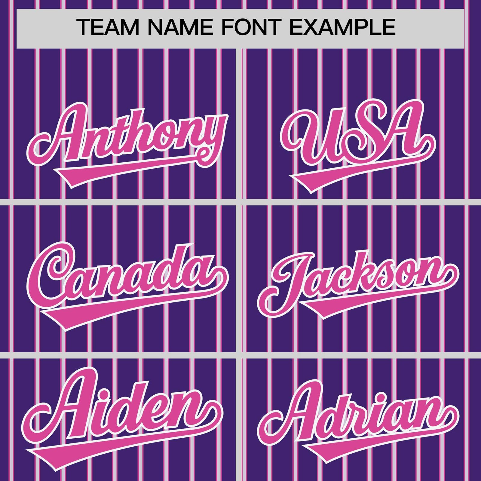Custom Purple White Tricolor Stripe Fashion Authentic Baseball Jersey