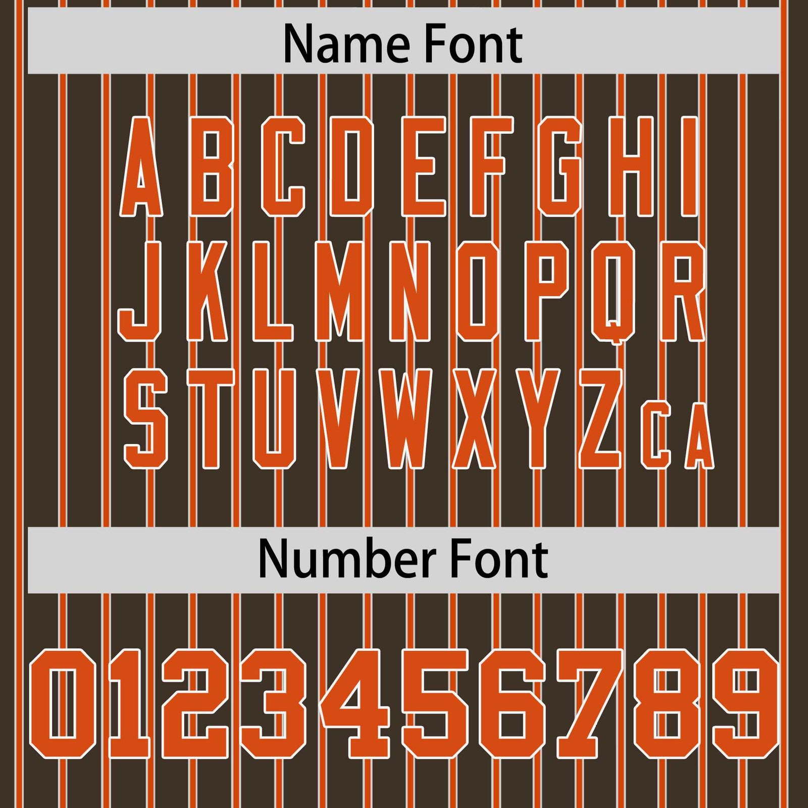 Custom Brown White Tricolor Stripe Fashion Authentic Baseball Jersey