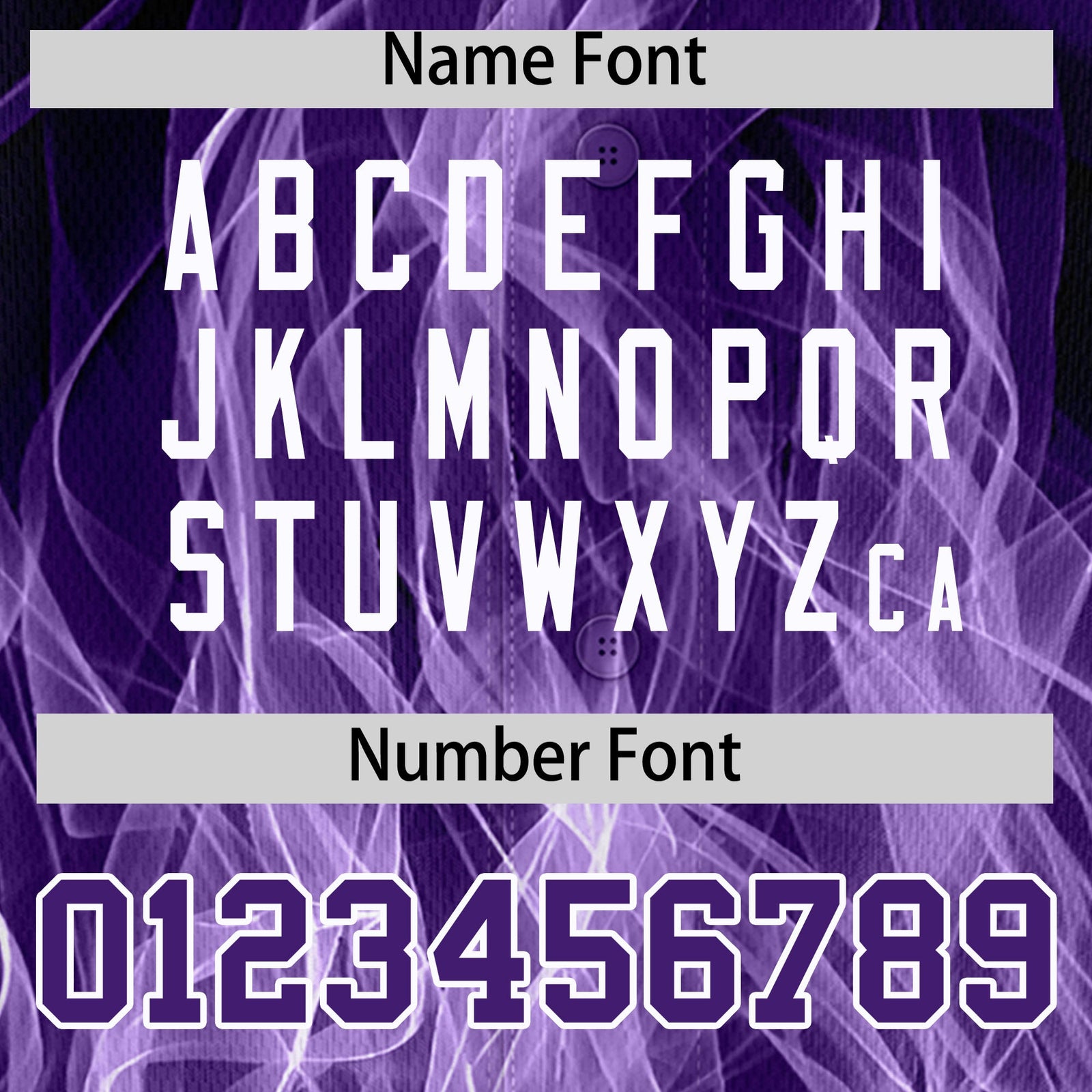 Custom Black Purple White Flame Graffiti Pattern Personalization Baseball Jersey| KXKSHOP