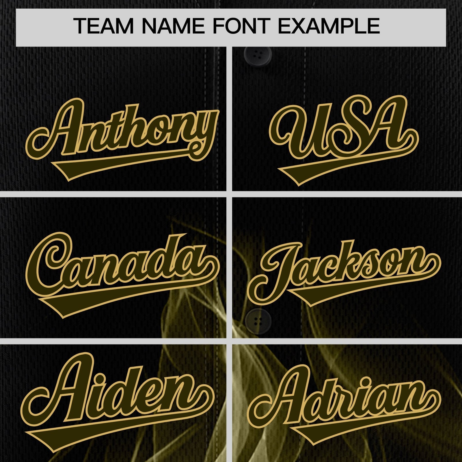 Custom Black Olive Khaki Flame Graffiti Pattern Personalization Baseball Jersey| KXKSHOP