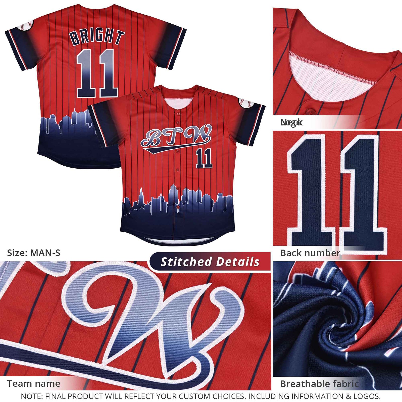 Custom Yellow Pittsburgh City Silhouette Authentic Baseball Jersey