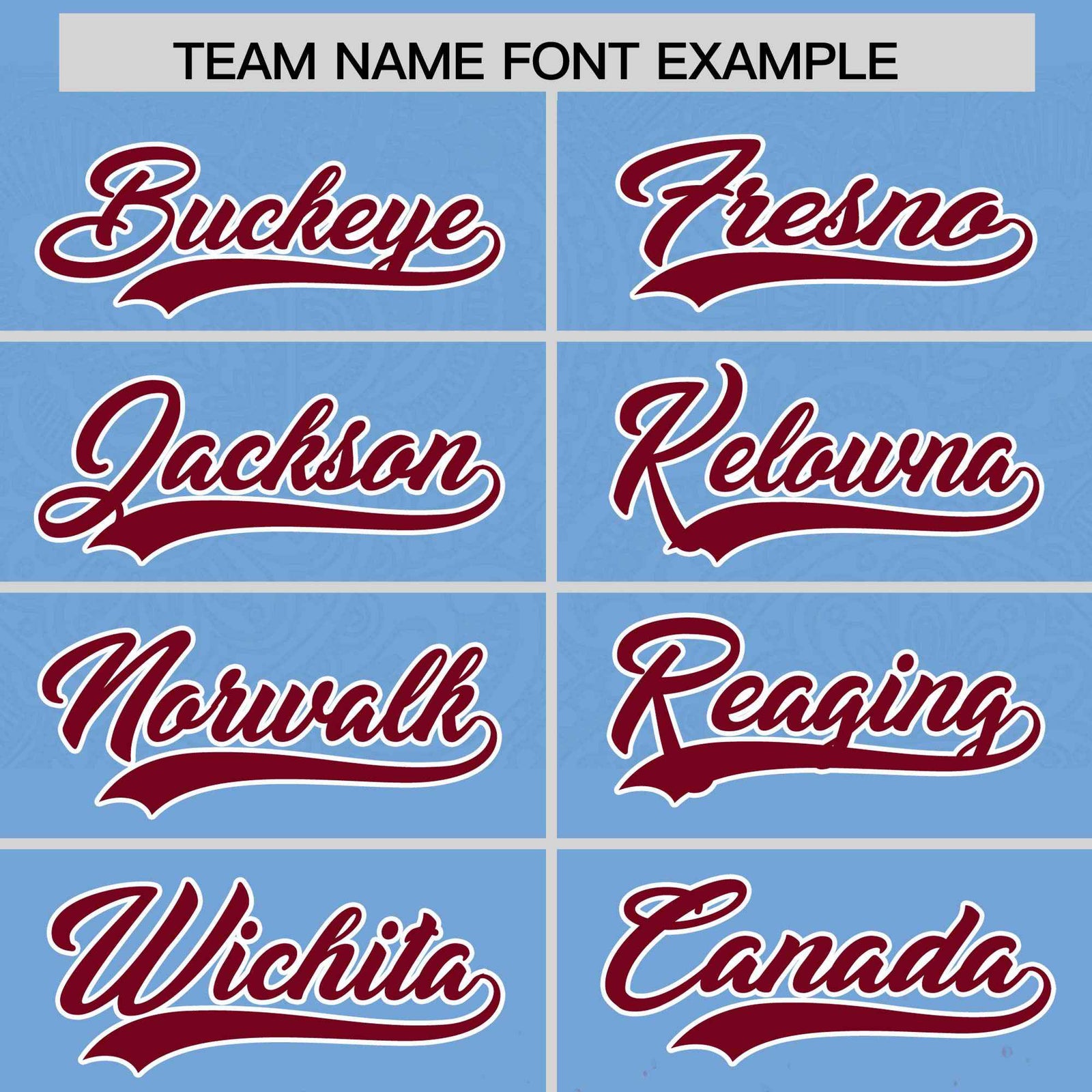 Custom Powder Blue Crimson Floral Print Pattern Full Button Gradient Fashion Baseball Jersey