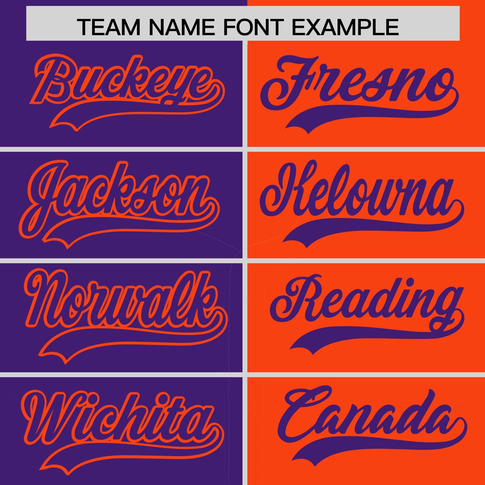 Custom Purple Orange Split Fashion Coconut Tree Design Authentic Baseball Jersey