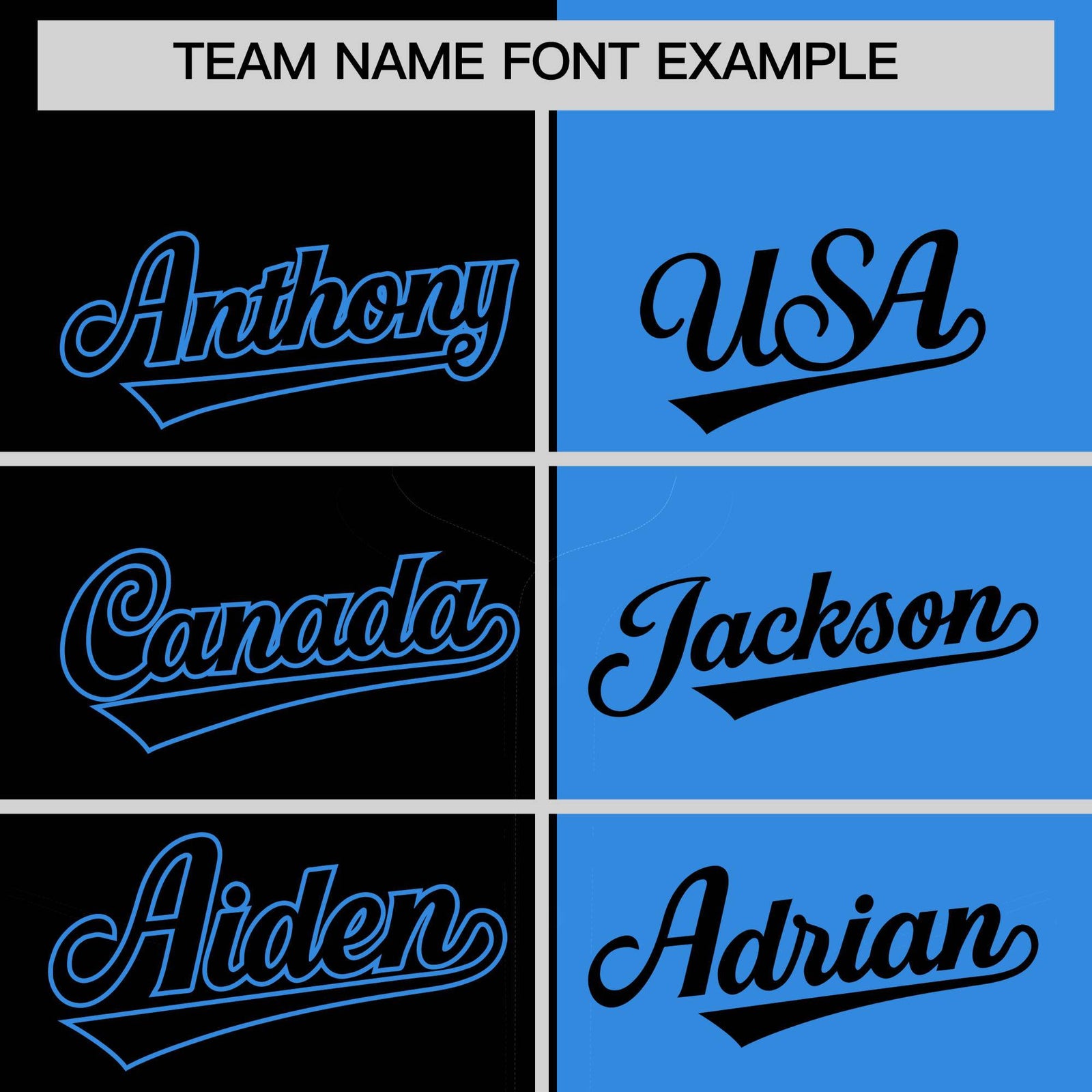 Custom Black Powder Blue Split Fashion Coconut Tree Design Authentic Baseball Jersey