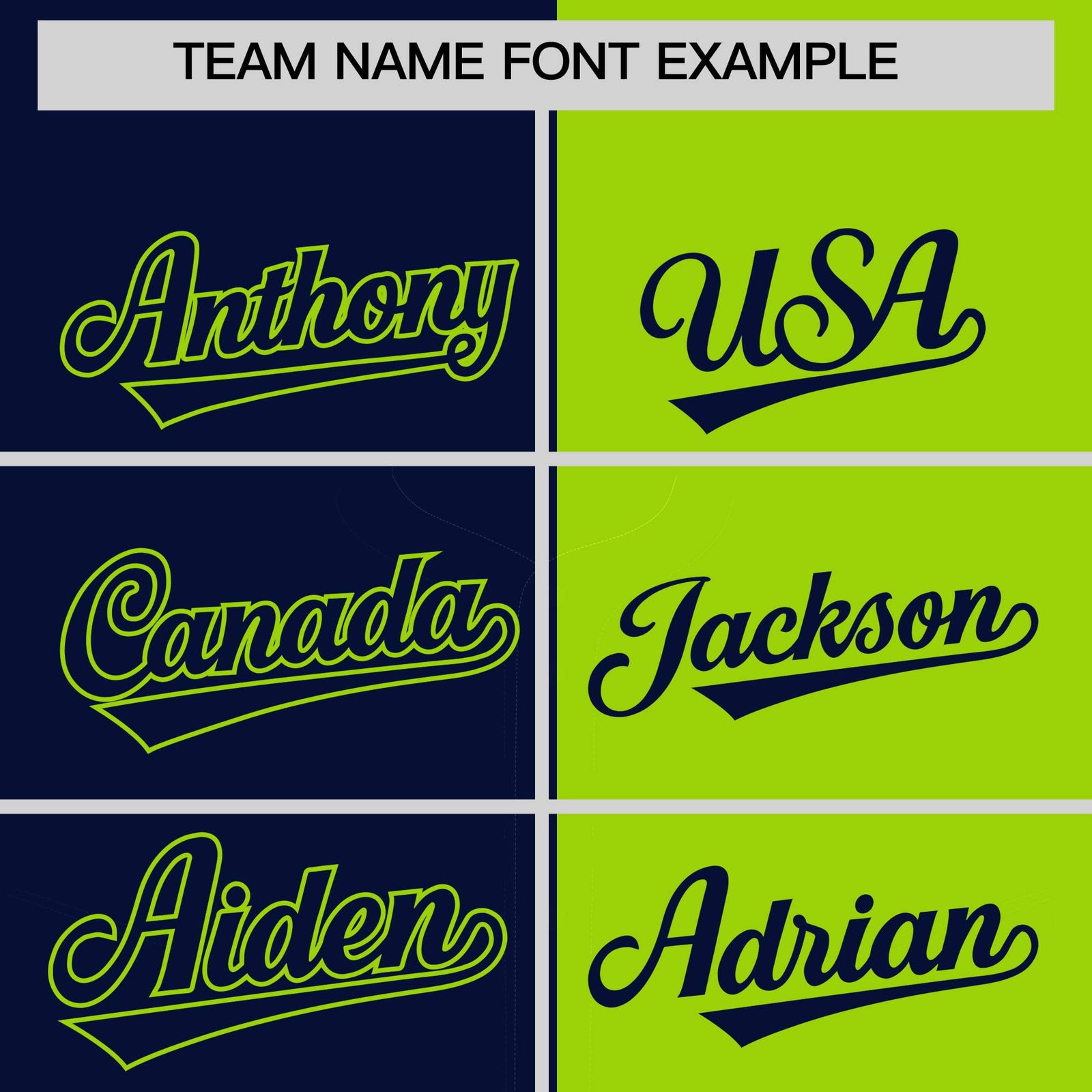Custom Navy Neon Green Split Fashion Coconut Tree Design Authentic Baseball Jersey