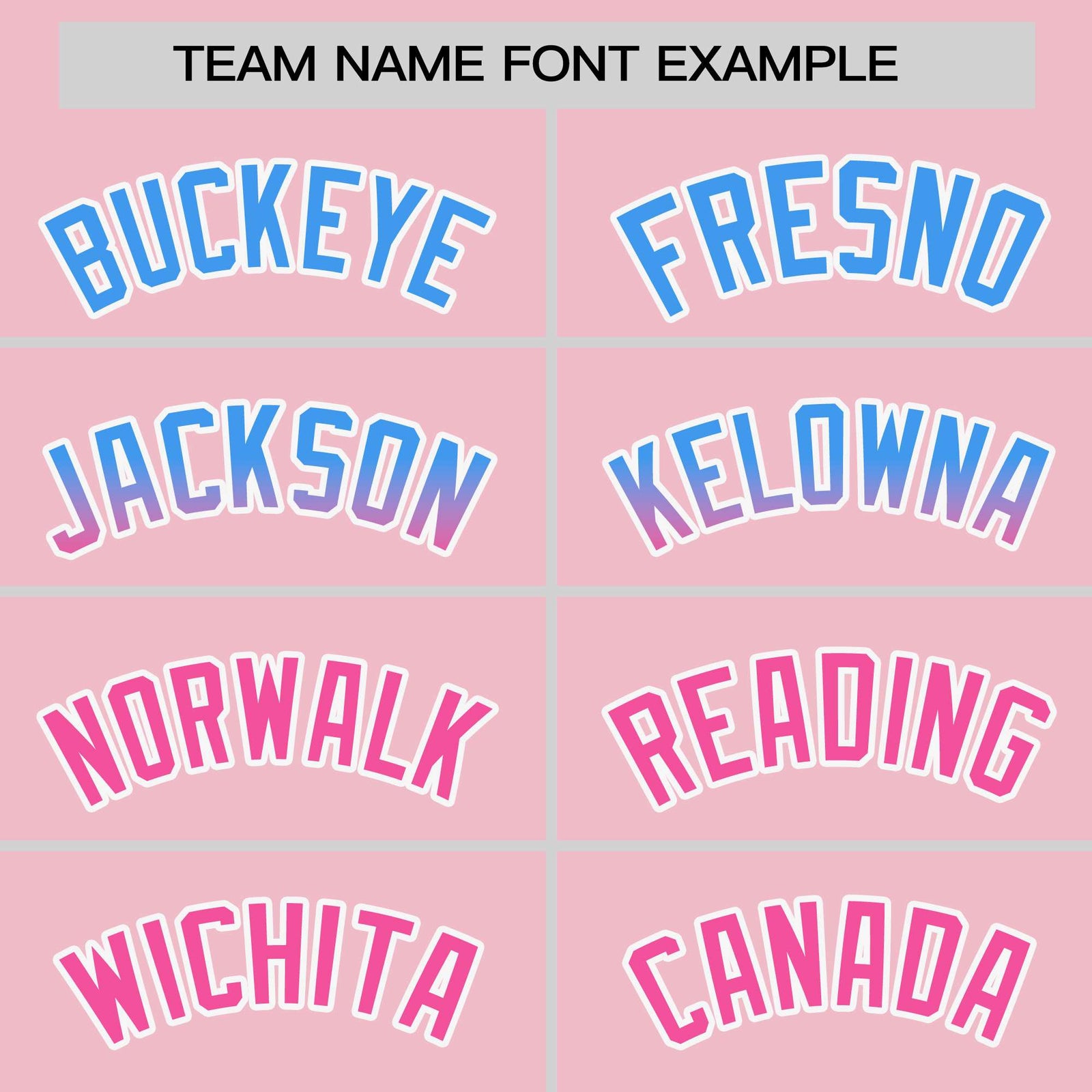 Custom Light Pink Powder Blue-Pink Personalized Gradient Font And Side Design Authentic Baseball Jersey
