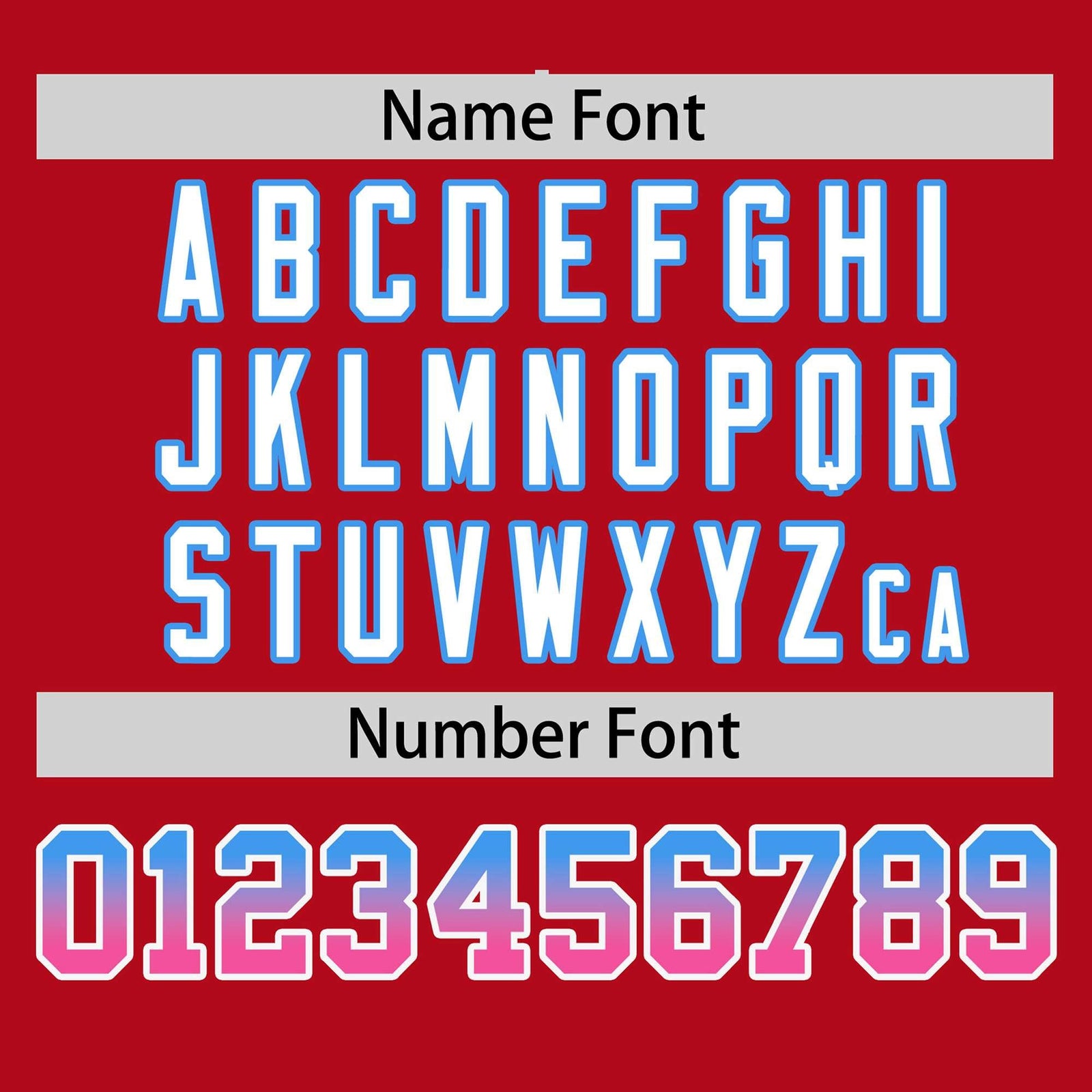 Custom Red Powder Blue-Pink Personalized Gradient Font And Side Design Authentic Baseball Jersey