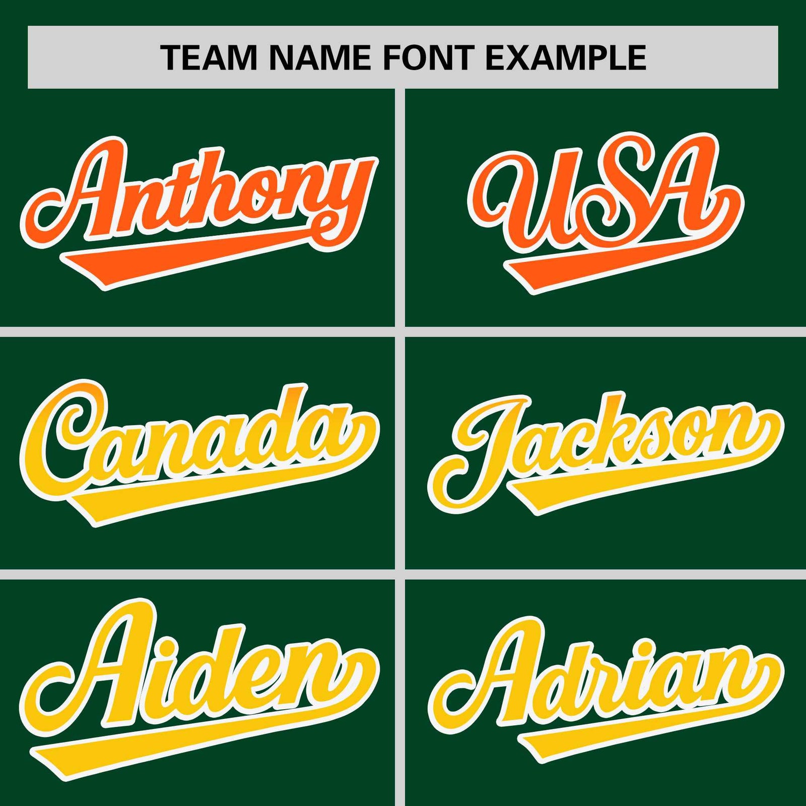 Custom Green Orange-Gold Personalized Gradient Font And Side Design Authentic Baseball Jersey