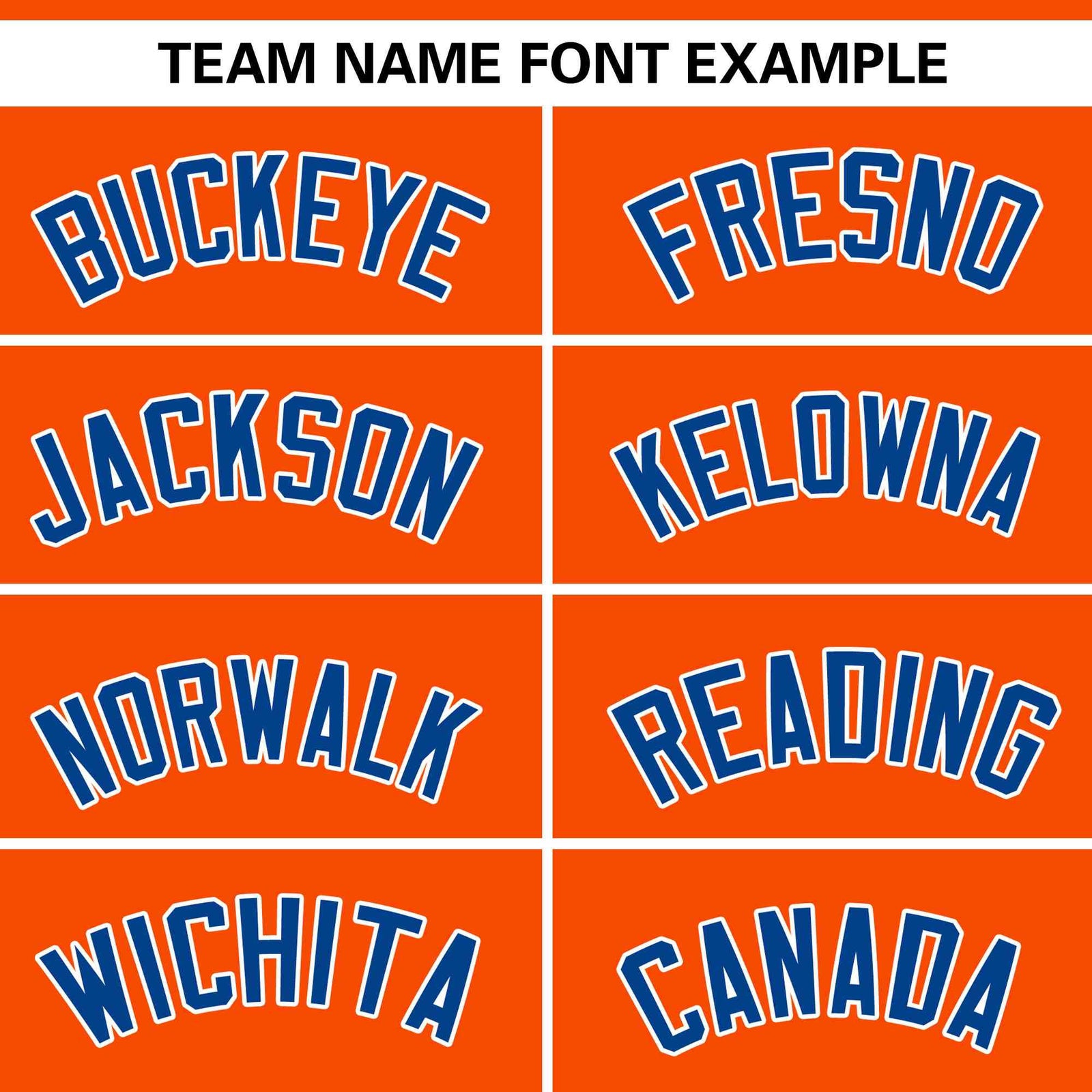 Custom Orange Royal-White Personalized Side Two-Tone Design Authentic Baseball Jersey