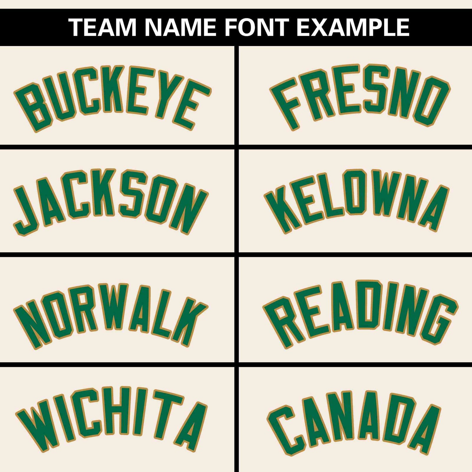Custom Cream Kelly Green-Old Gold Personalized Side Two-Tone Design Authentic Baseball Jersey