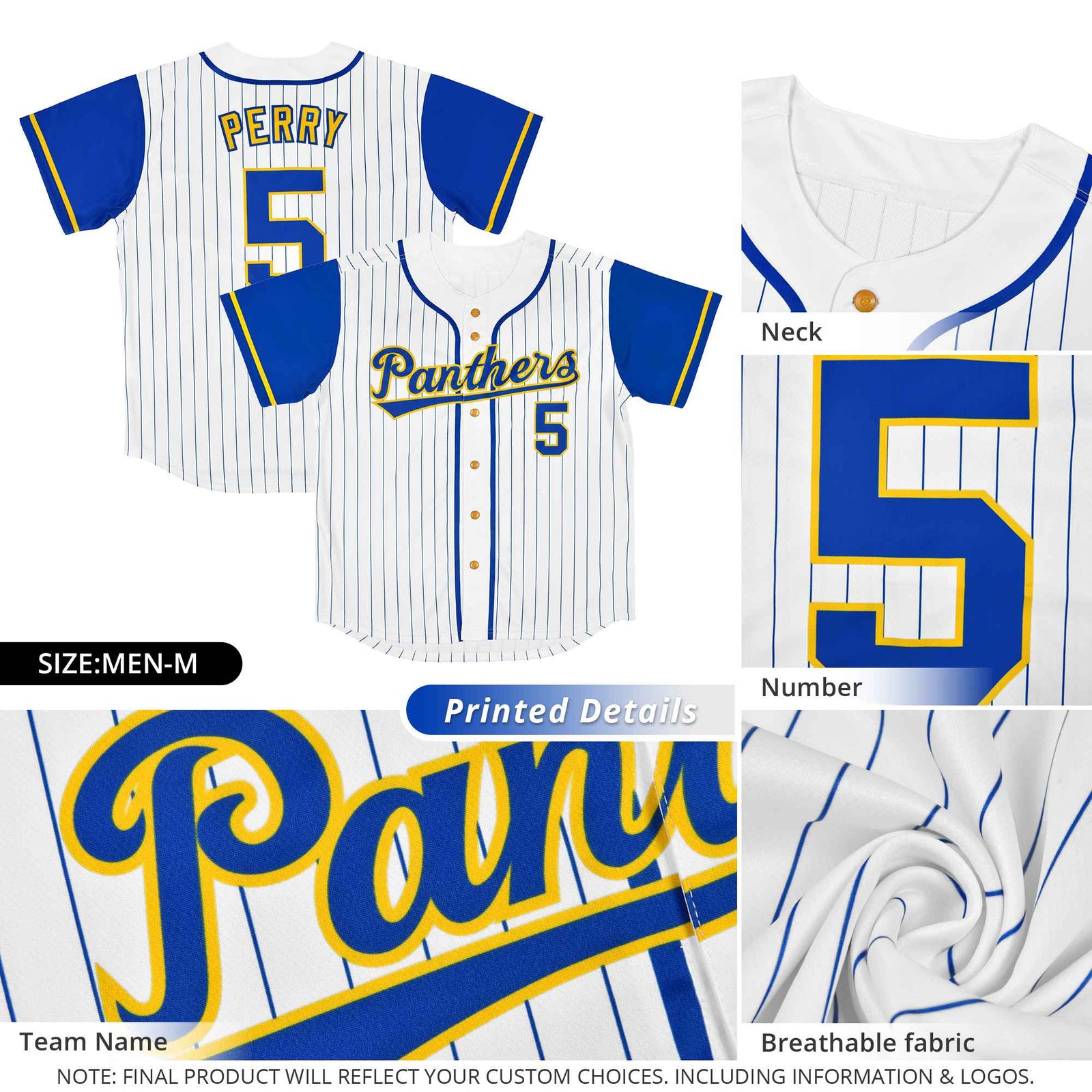 Custom Black Old Gold Stripe Fashion Raglan Sleeves Authentic Baseball Jersey