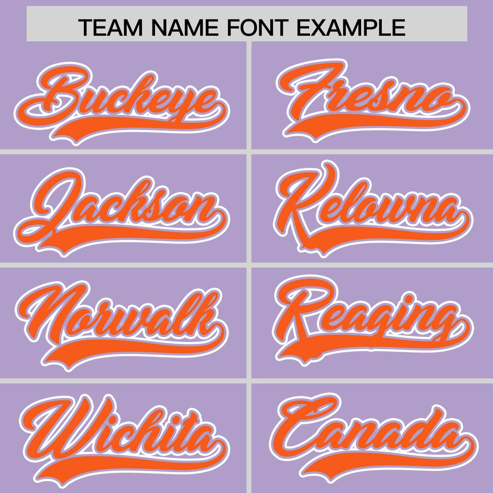 Custom Light Purple Orange Side Flame Outline Pattern Sports Uniform Basetball Jersey