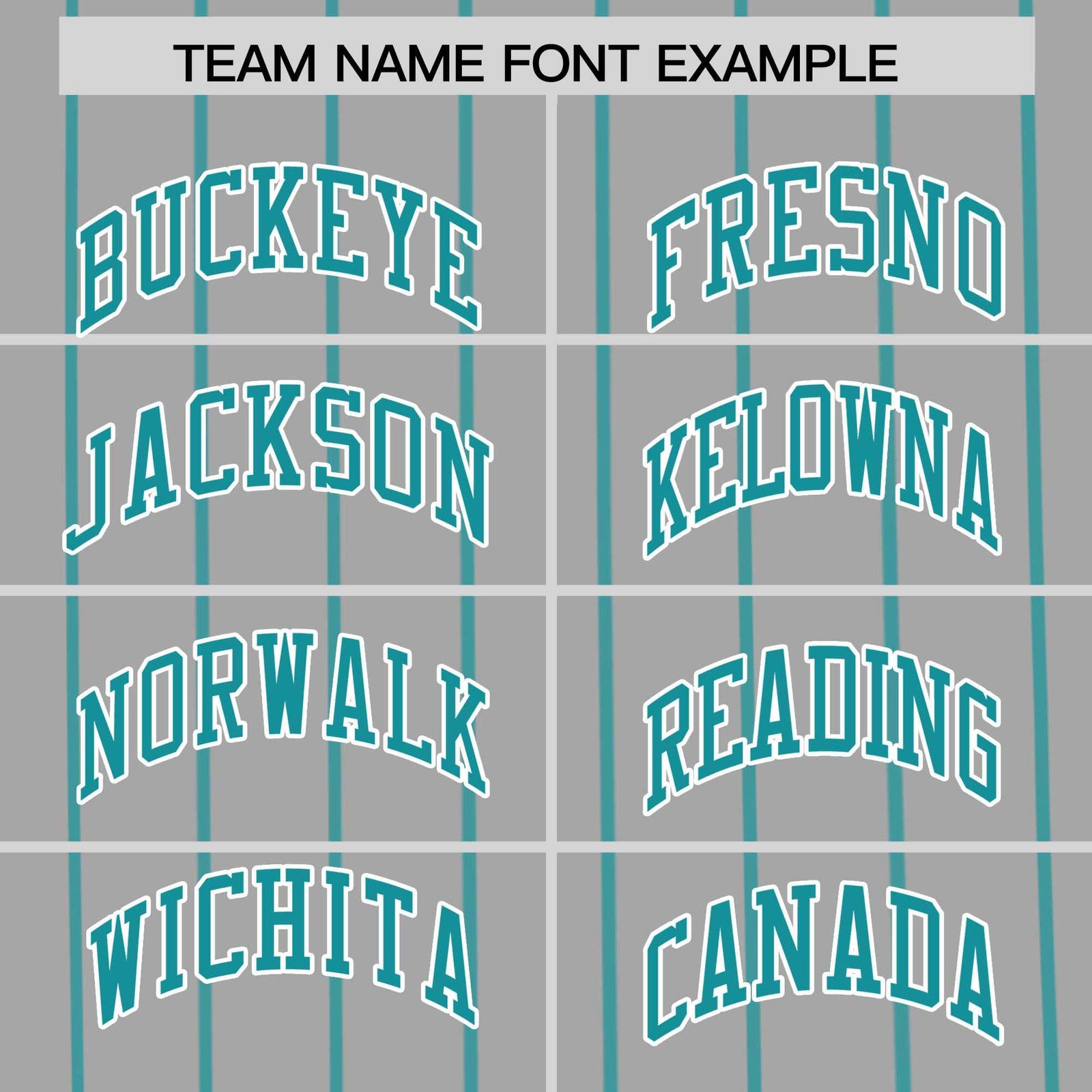 Custom Gray Aqua Pinstripe Personalized Side Two-tone Authentic Baseball Jersey