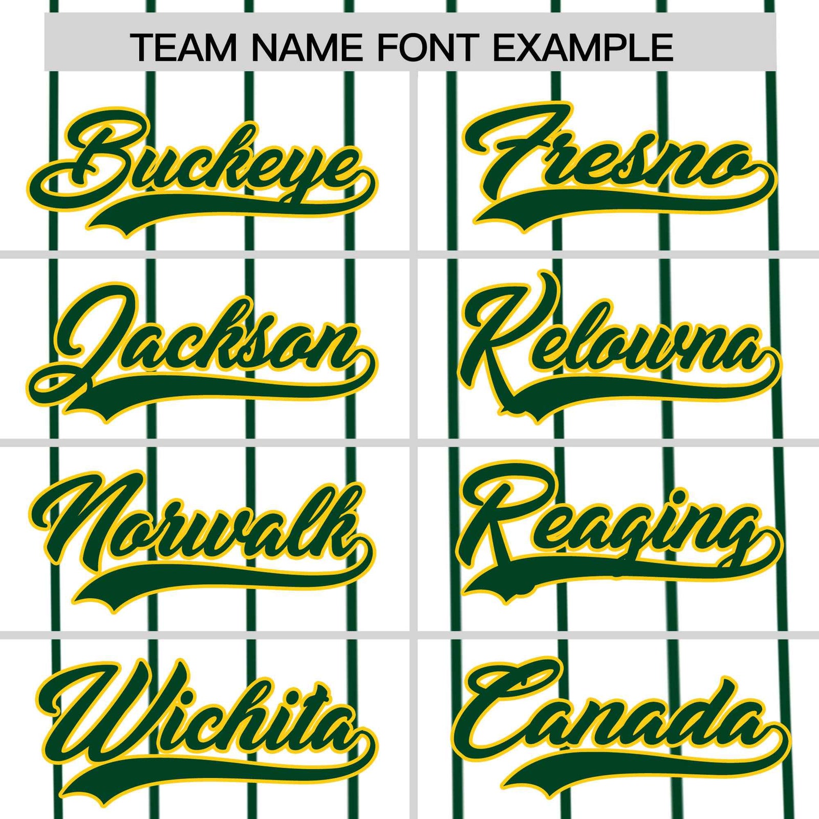 Custom White Green Pinstripe Personalized Side Two-tone Authentic Baseball Jersey