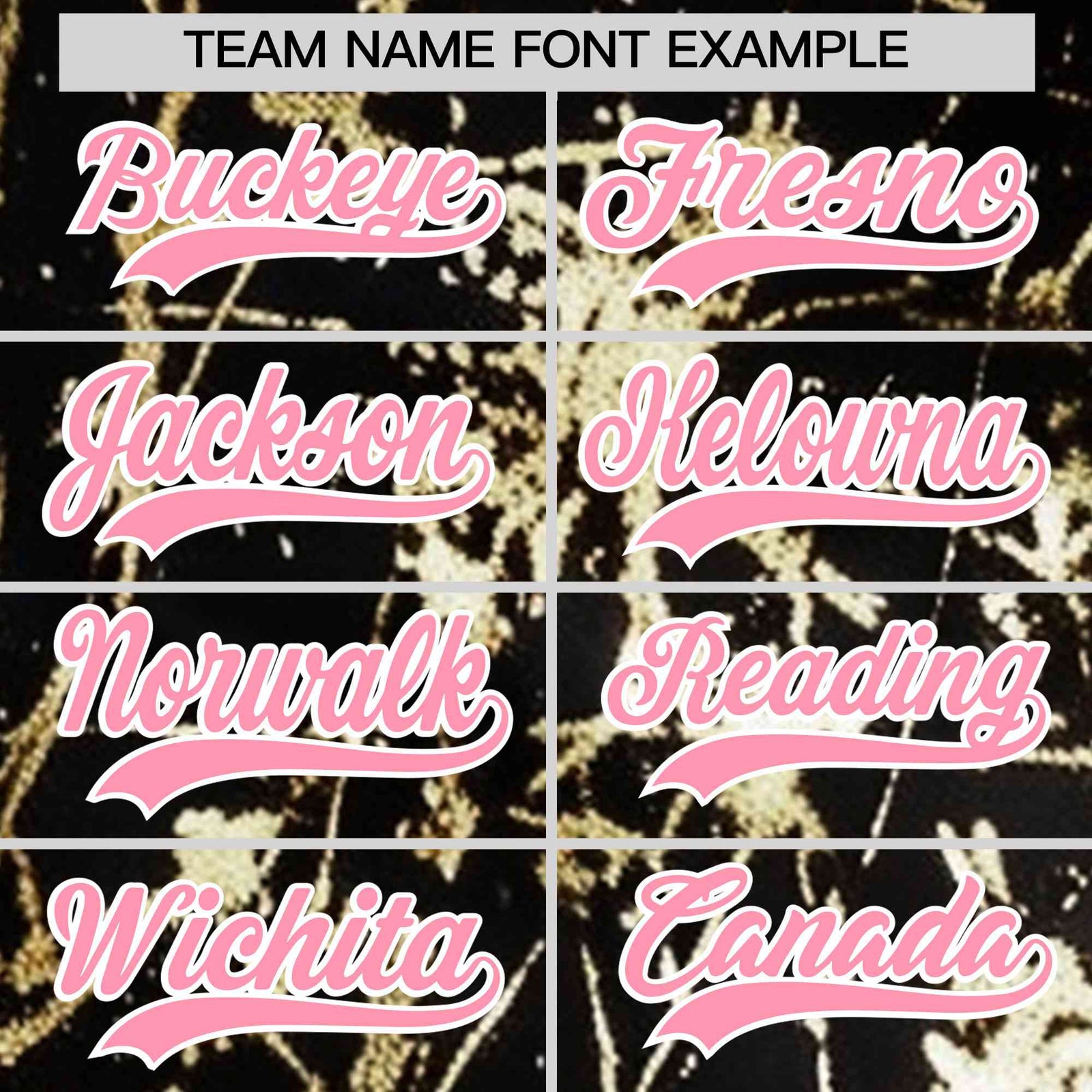 Custom Black Light Pink Metallic Gold Splatter Urban Streetwear Baseball Jersey