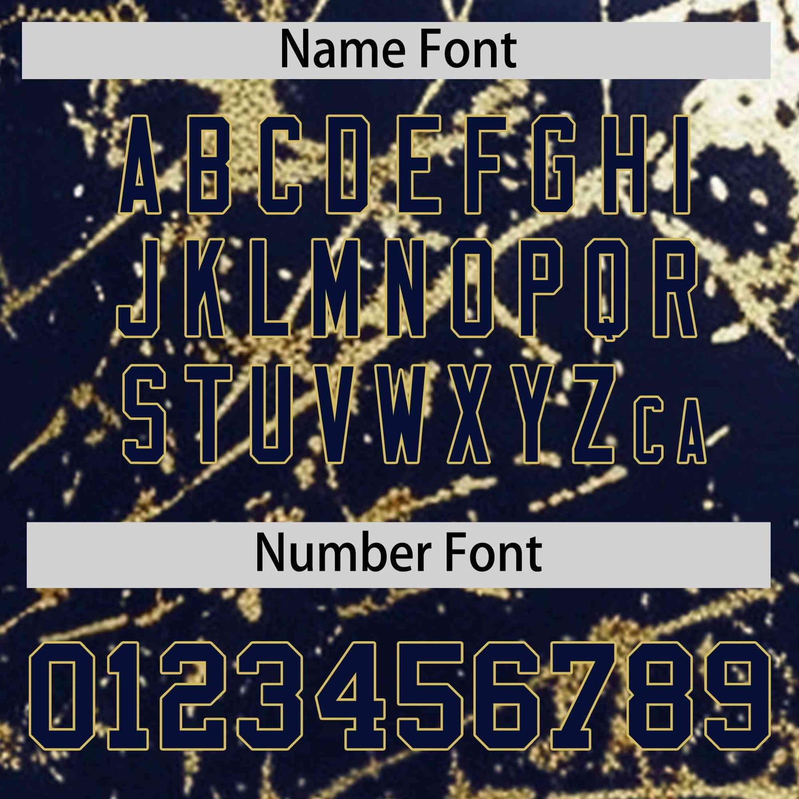 Custom Navy Old Gold Shiny Gold Cracked Texture Baseball Jersey| KXKSHOP