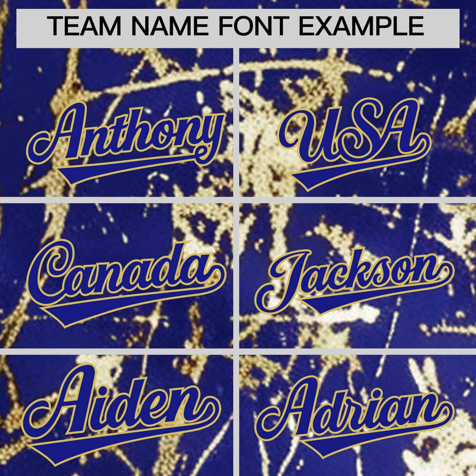 Custom Royal Old Gold Shiny Gold Cracked Texture Baseball Jersey| KXKSHOP