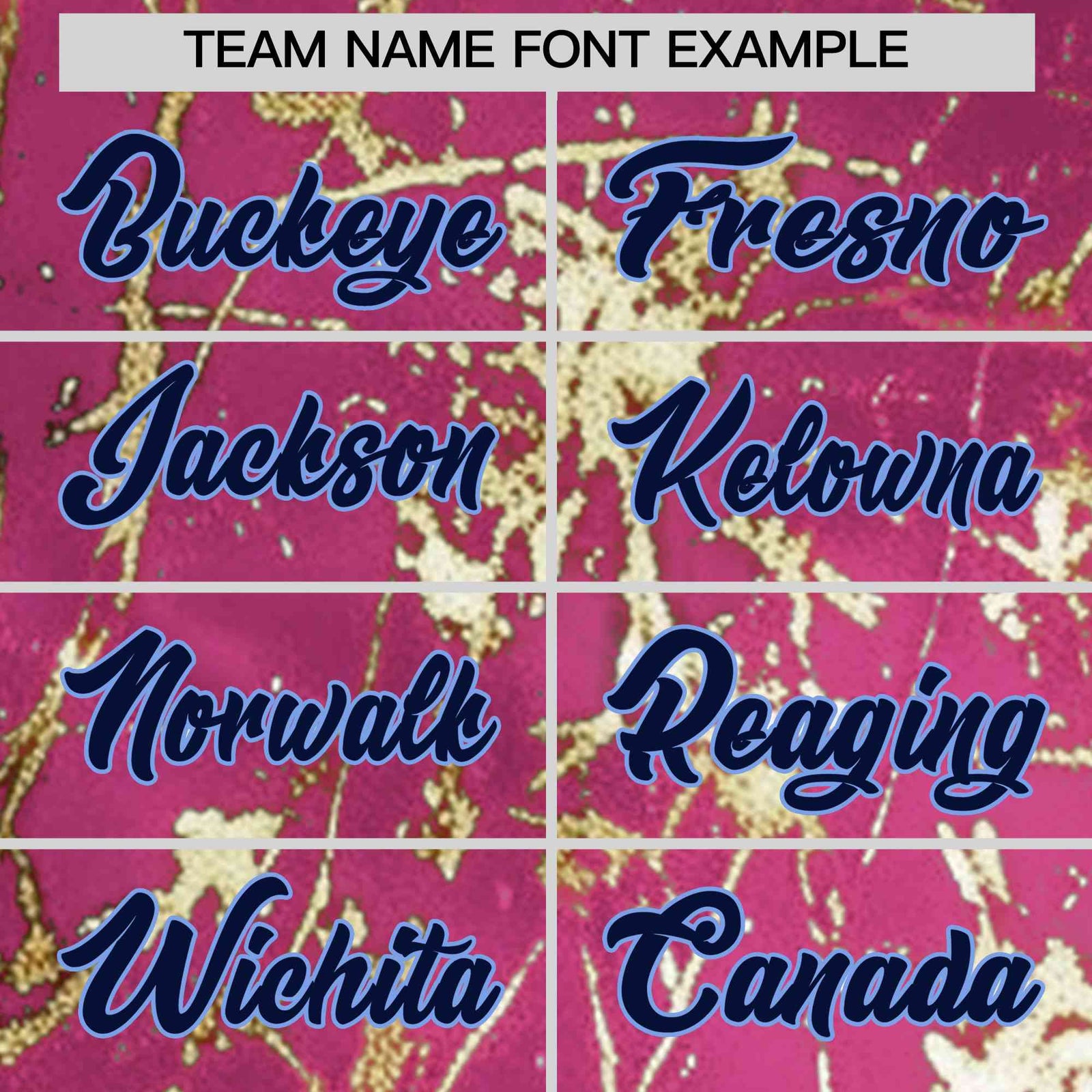 Custom Pink Navy Metallic Gold Splatter Breathable&Wrinkle-Resistant Baseball Jersey