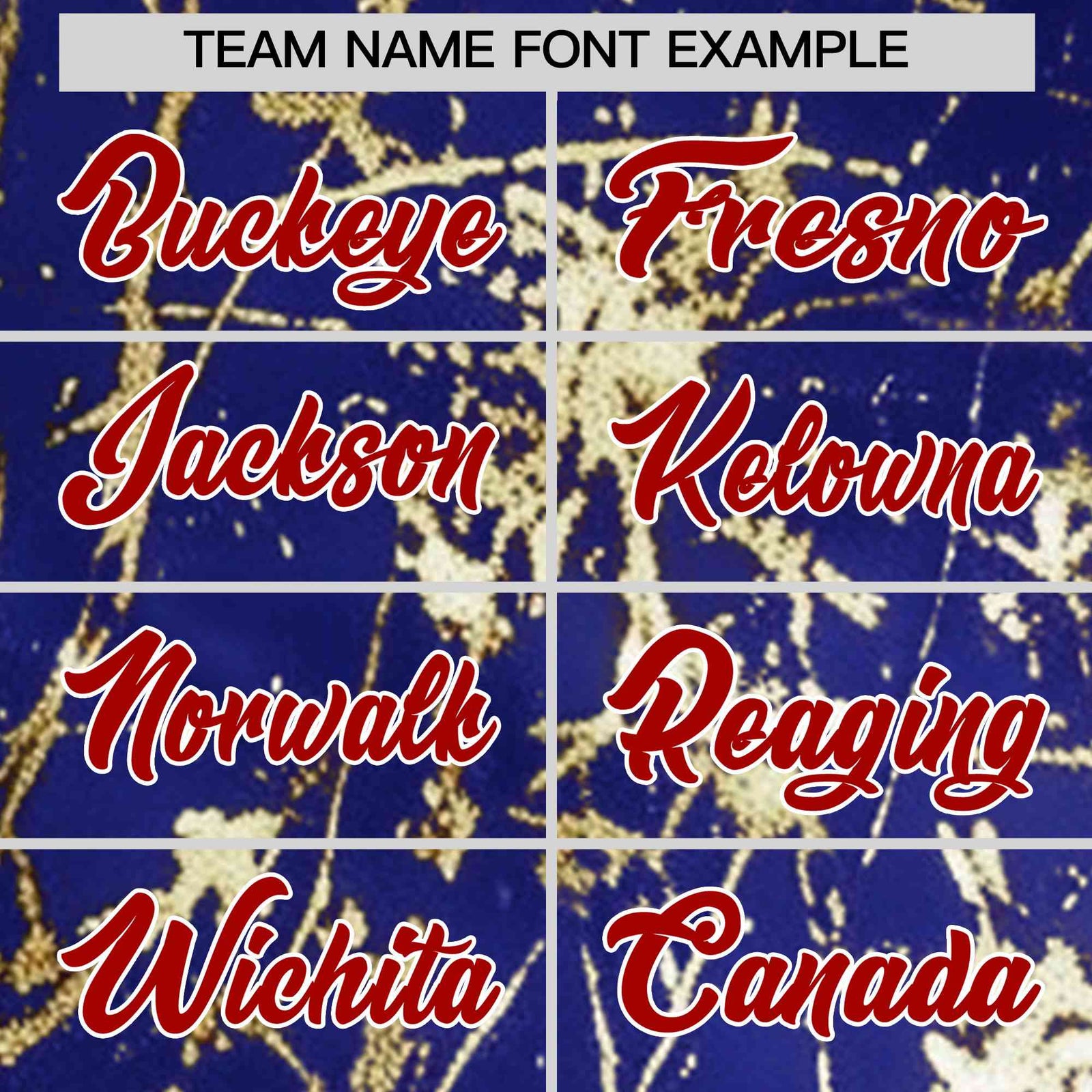 Custom Royal Red Metallic Gold Splatter Breathable&Wrinkle-Resistant Baseball Jersey