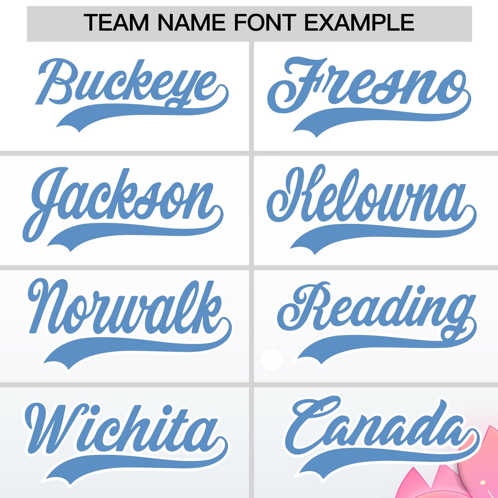 Custom Hooded Baseball Jersey | Pink Light Blue Cherry Blossom Personalized Name & Number Sport Jersey