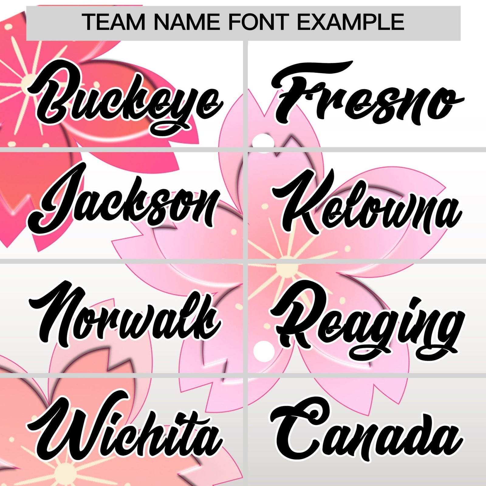 Custom Hooded Baseball Jersey | Pink Black Cherry Blossom Moisture-Wicking Jersey for Men & Women