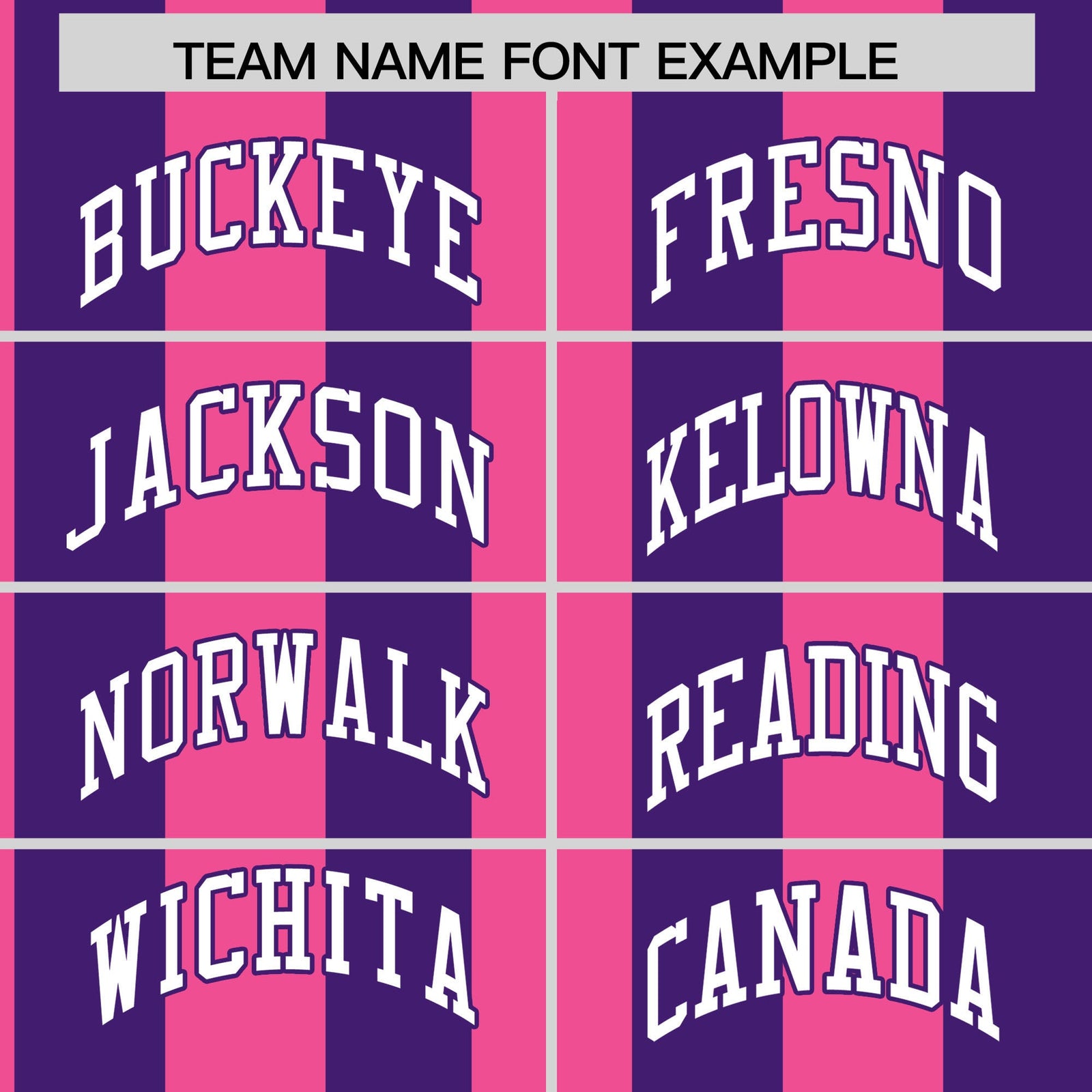 Custom Purple Pink Stripe Fashion Authentic Two-Button Softball Jersey