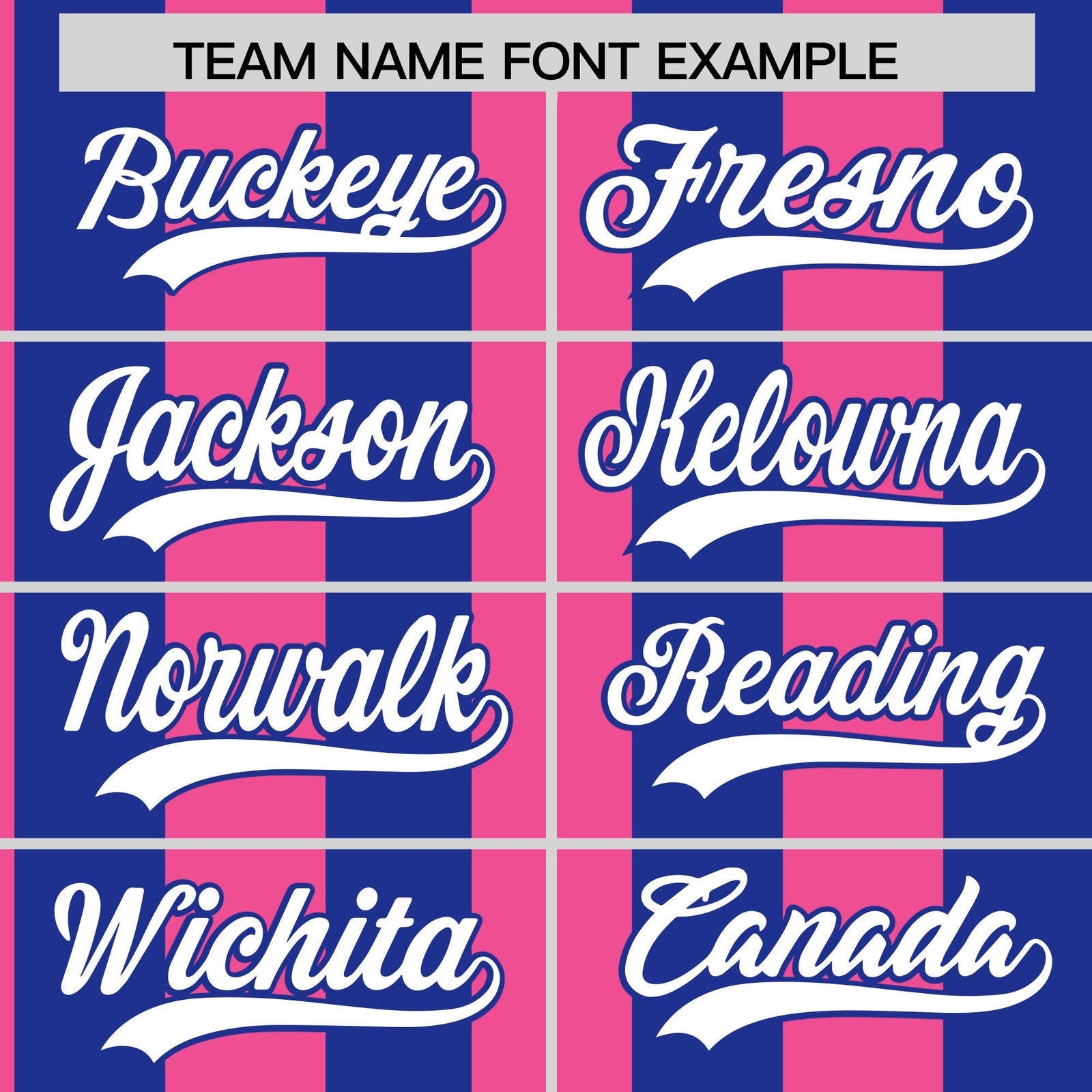 Custom Royal Pink Stripe Fashion Authentic Two-Button Softball Jersey