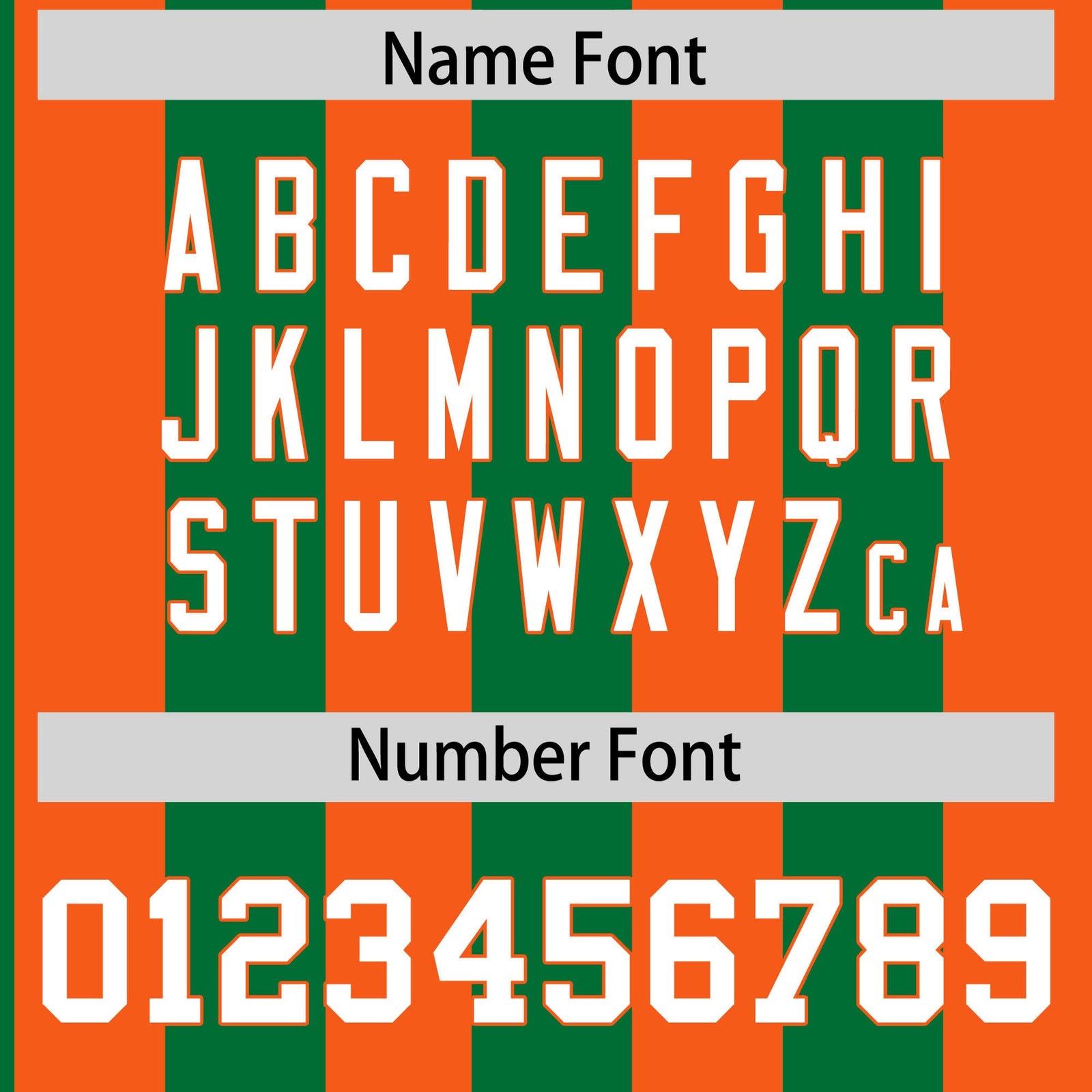 Custom Orange Kelly Green Stripe Fashion Authentic Two-Button Softball Jersey