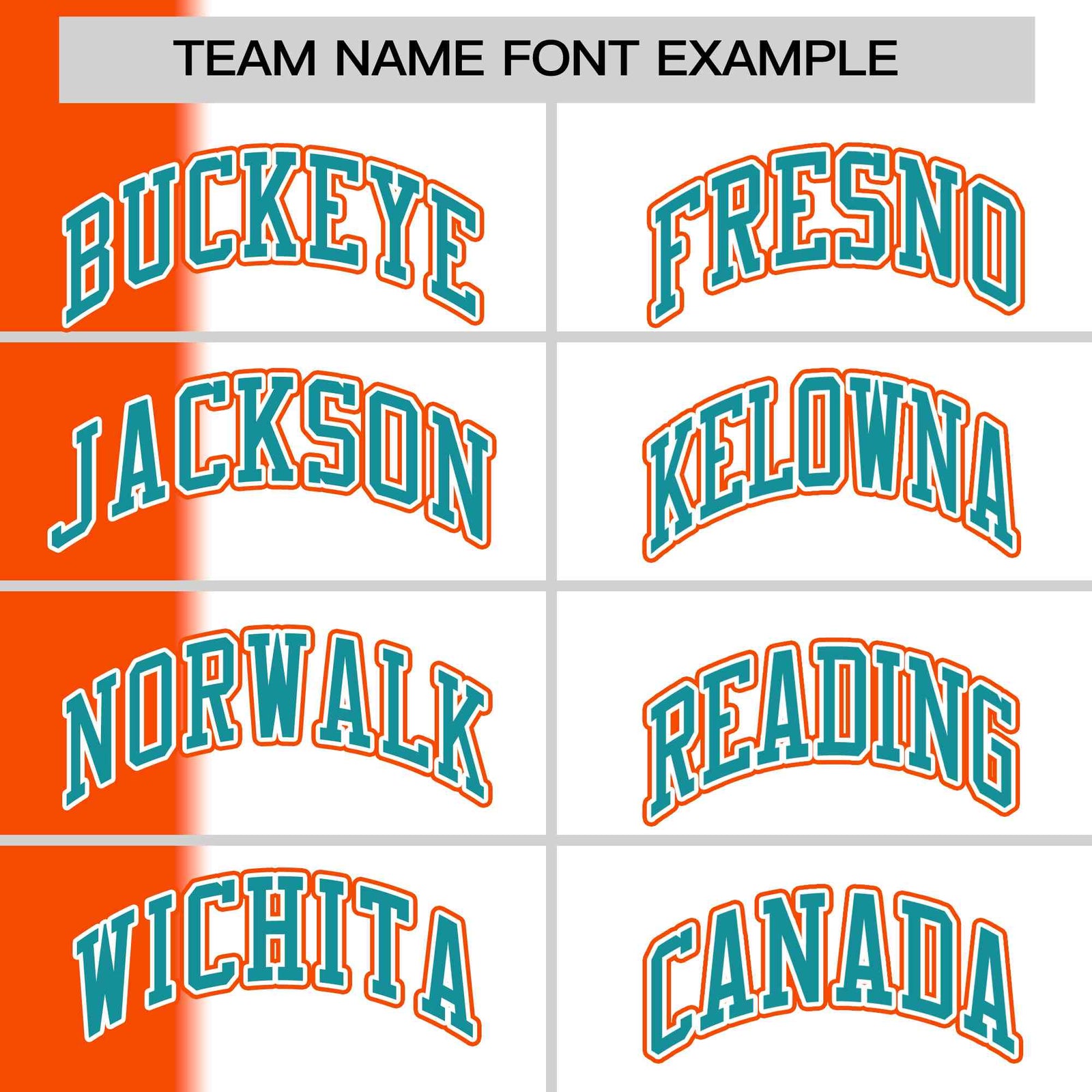 Custom Orange White-Aqua Gradient Stripe Fashion Authentic Two-Button Softball Jersey