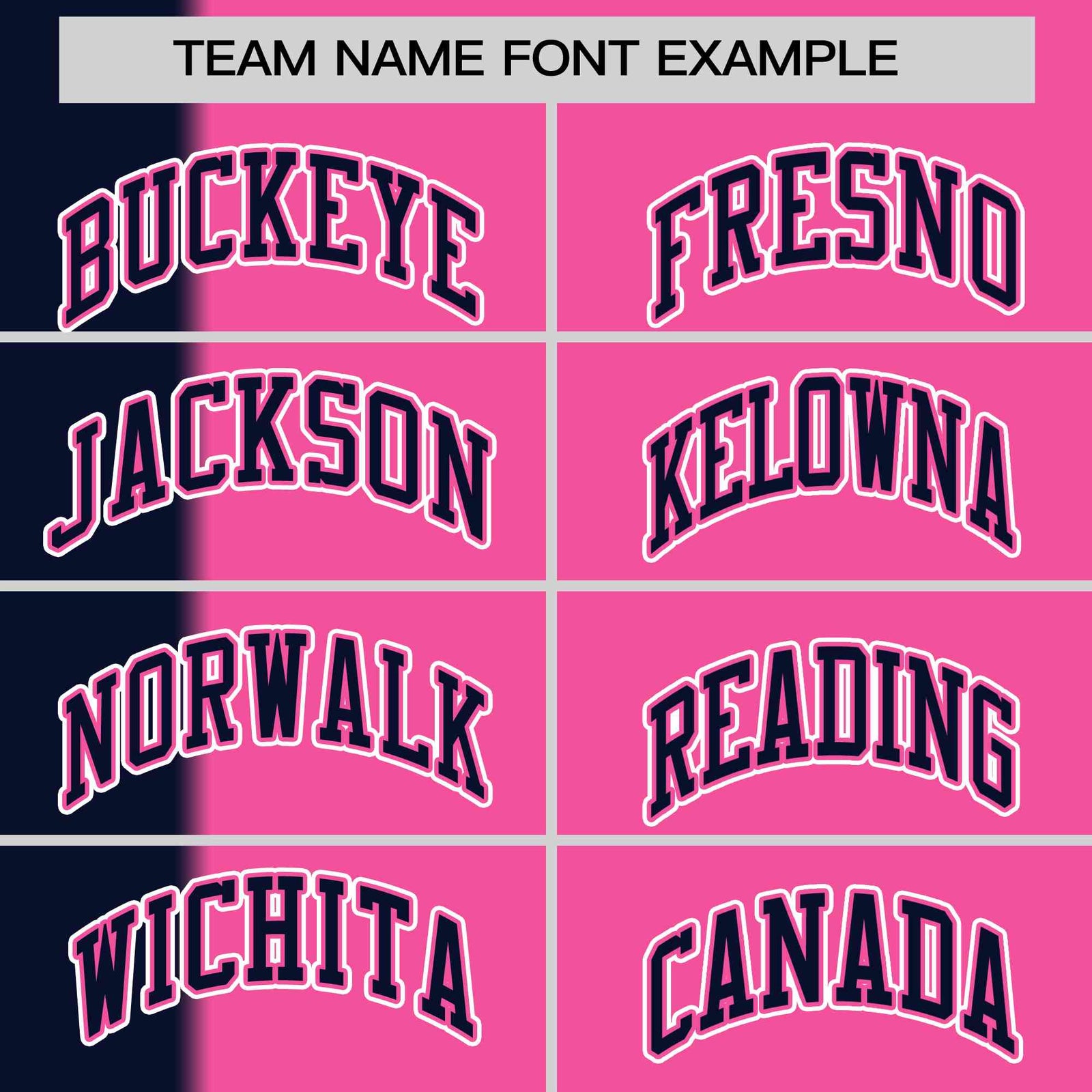 Custom Navy Pink Gradient Stripe Fashion Authentic Two-Button Softball Jersey
